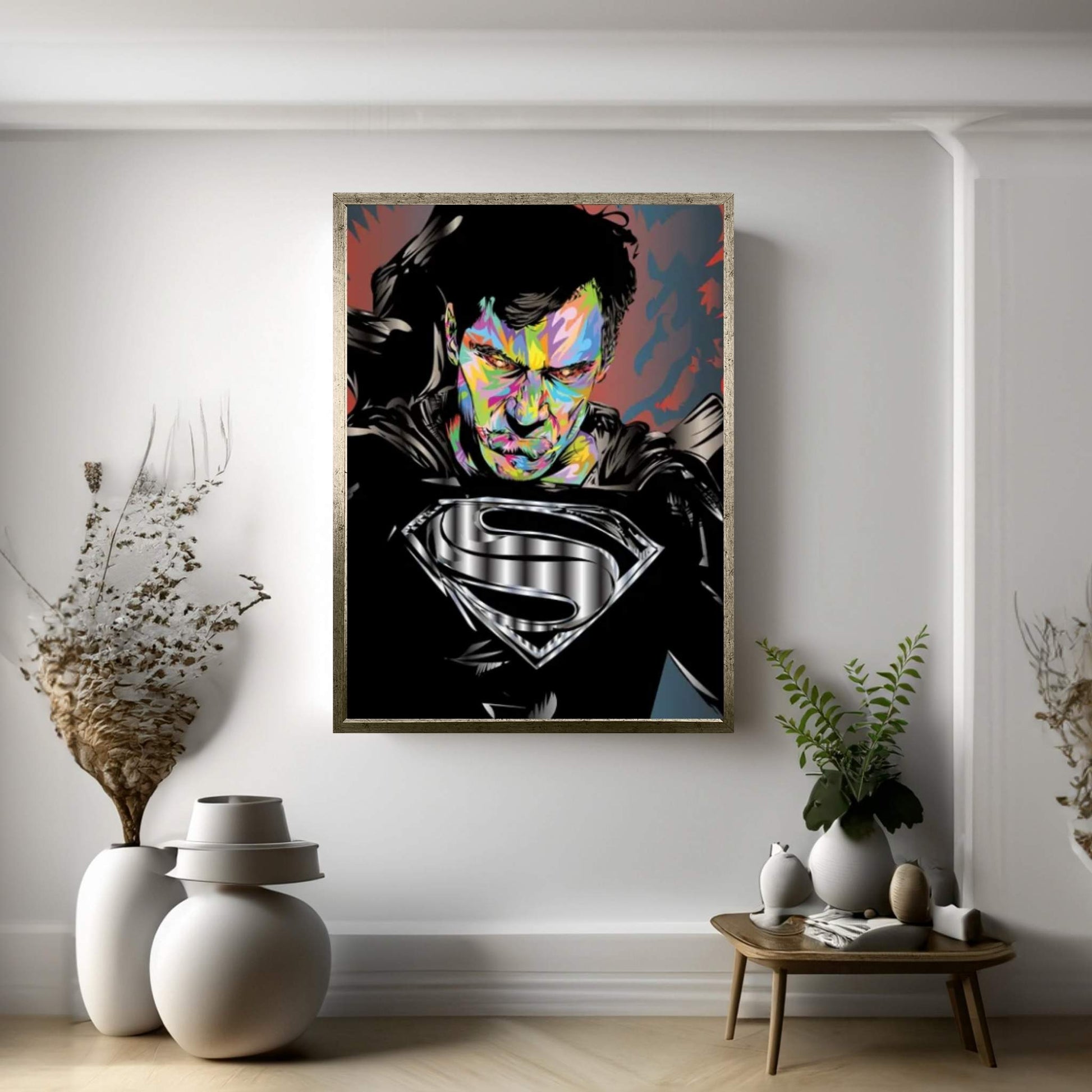 Superman Snyder Cut Canvas Wall Art - Y Canvas