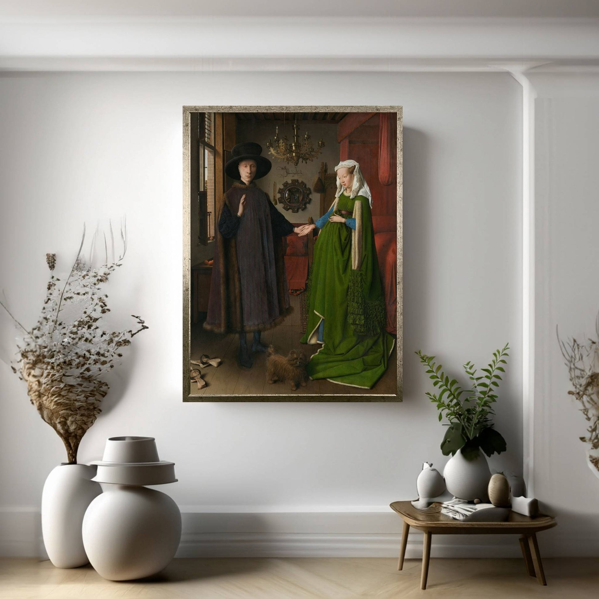 The Arnolfini Portrait Canvas Wall Art - Y Canvas