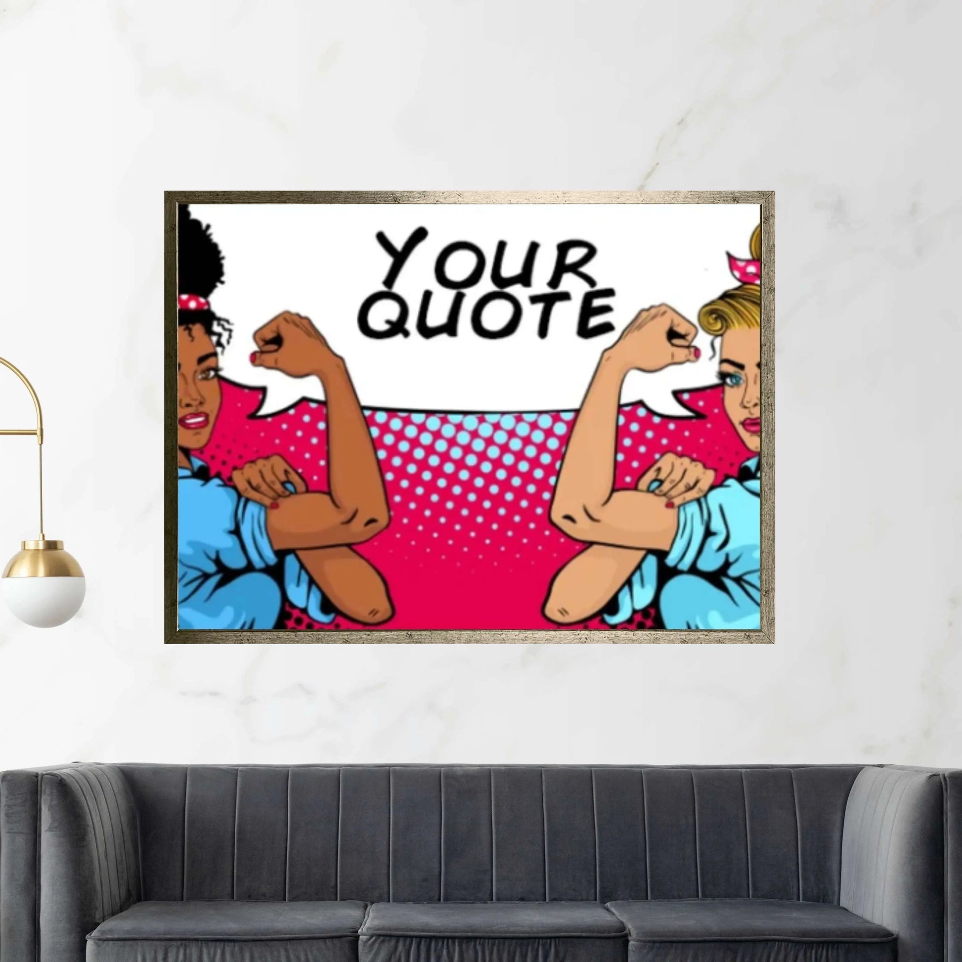 Custom Feminist Wall Art, Feminist Canvas, Women Feminist Print, Diversity Wall Art, Empowered Women Print Women Power Art - Y Canvas