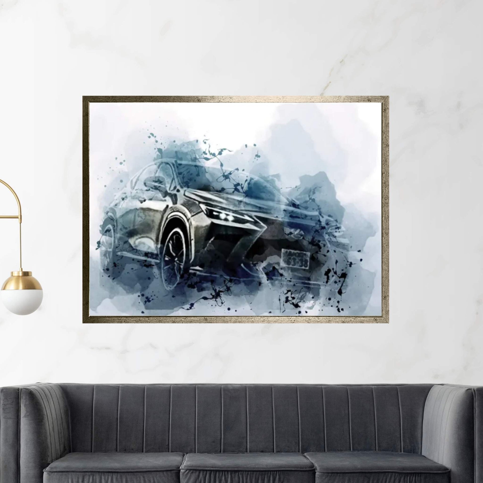 Mahindra Pik Up Karoo Dusk Double Cab Studio 2021 Canvas Wall Art - Y Canvas