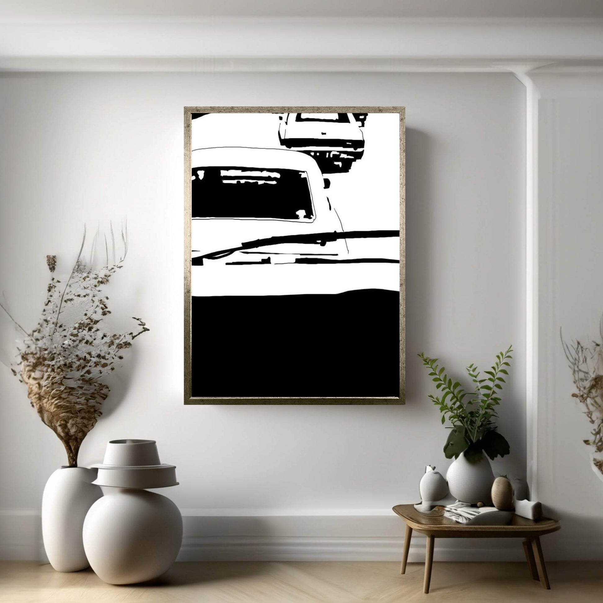 Vintage Cars II Canvas Wall Art - Y Canvas