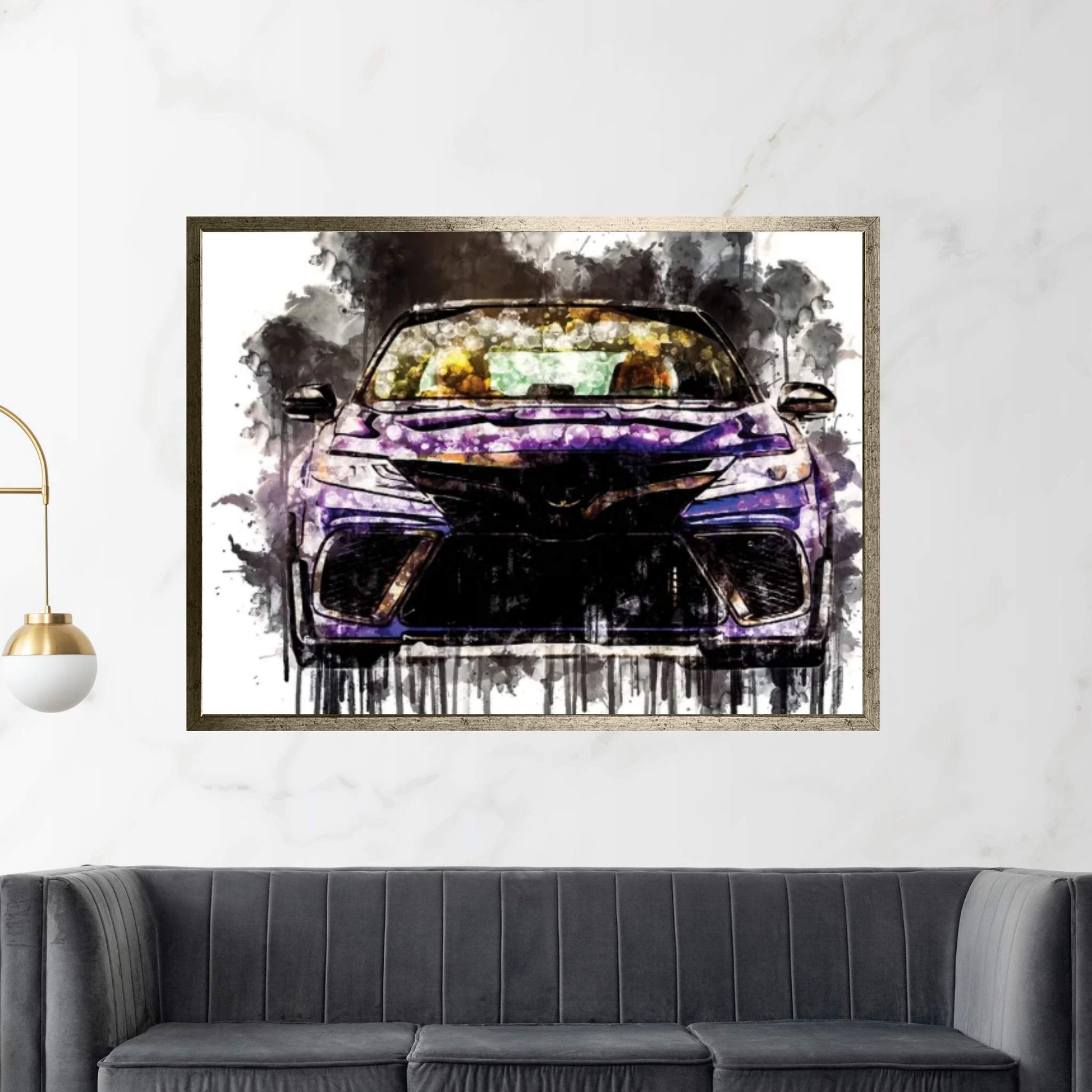 2017 Toyota Camry Rutledge Wood Vehicle CCXCVIII Canvas Wall Art - Y Canvas