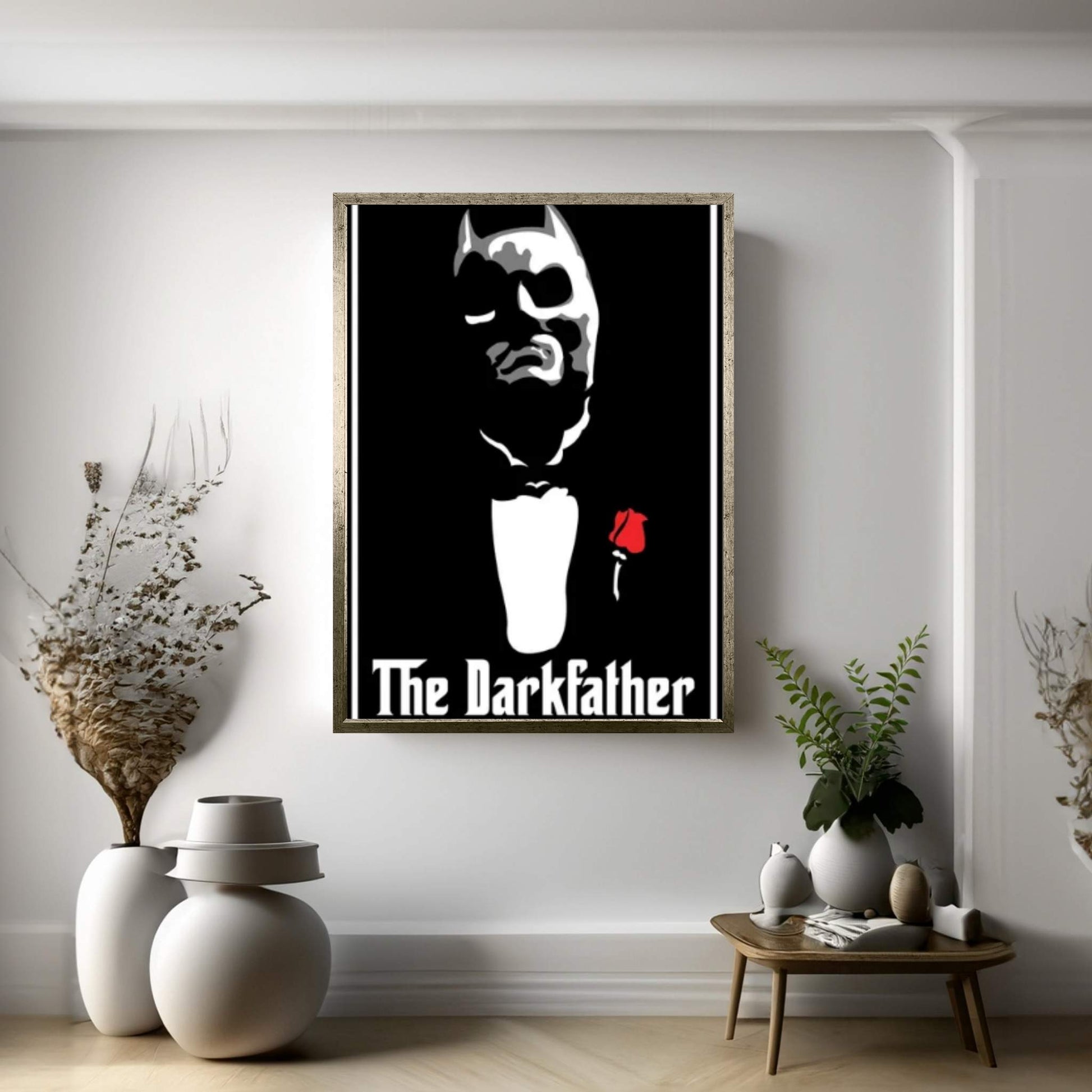 The Darkfather Canvas Wall Art - Y Canvas