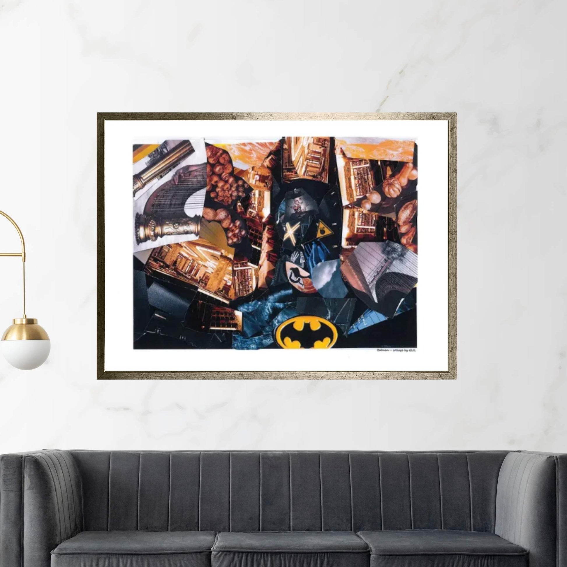 Batman Canvas Wall Art - Y Canvas