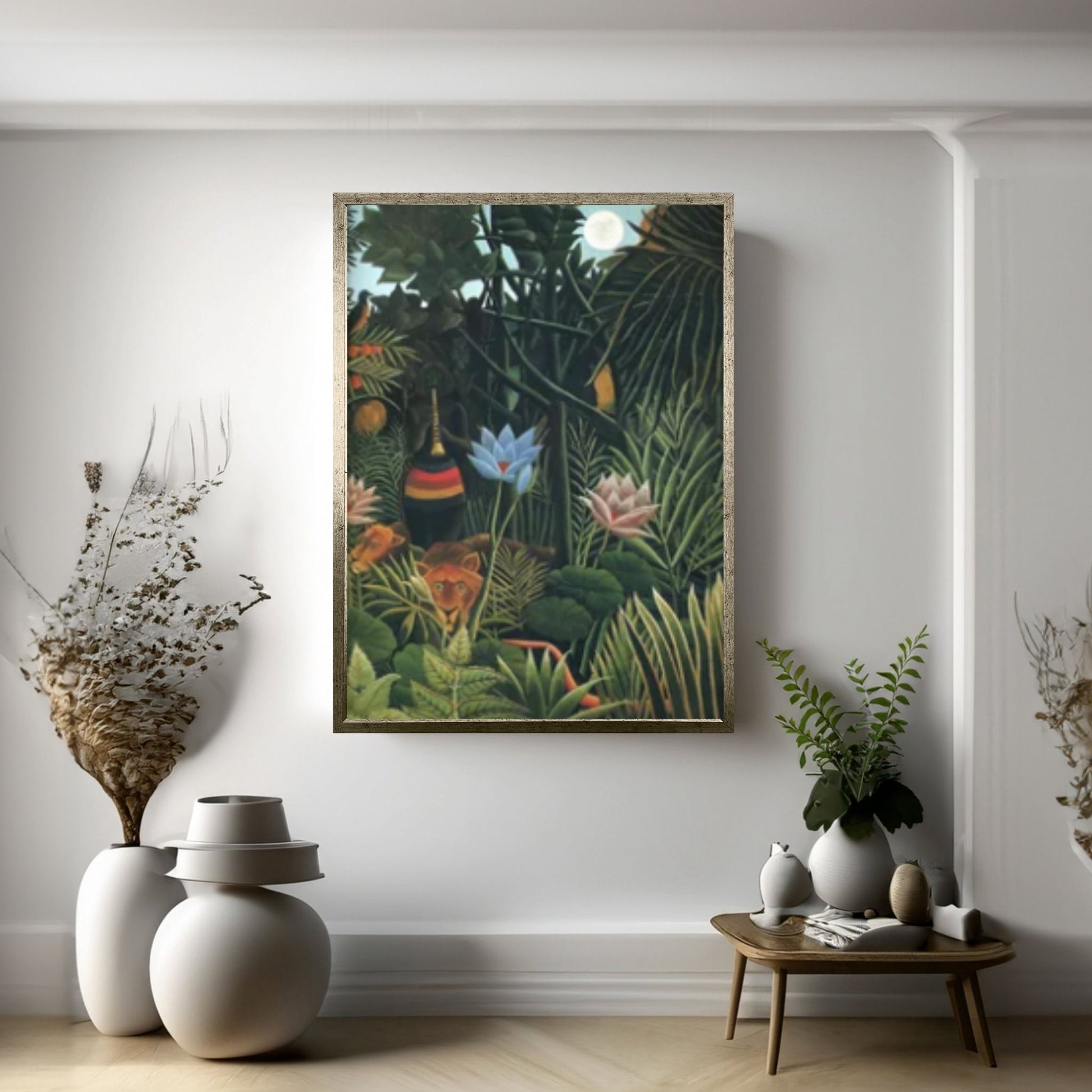 Henri Rousseau The Dream Canvas Wall Art Poster, Henri Rousseau Wall Art, Henri Rousseau Canvas - Y Canvas