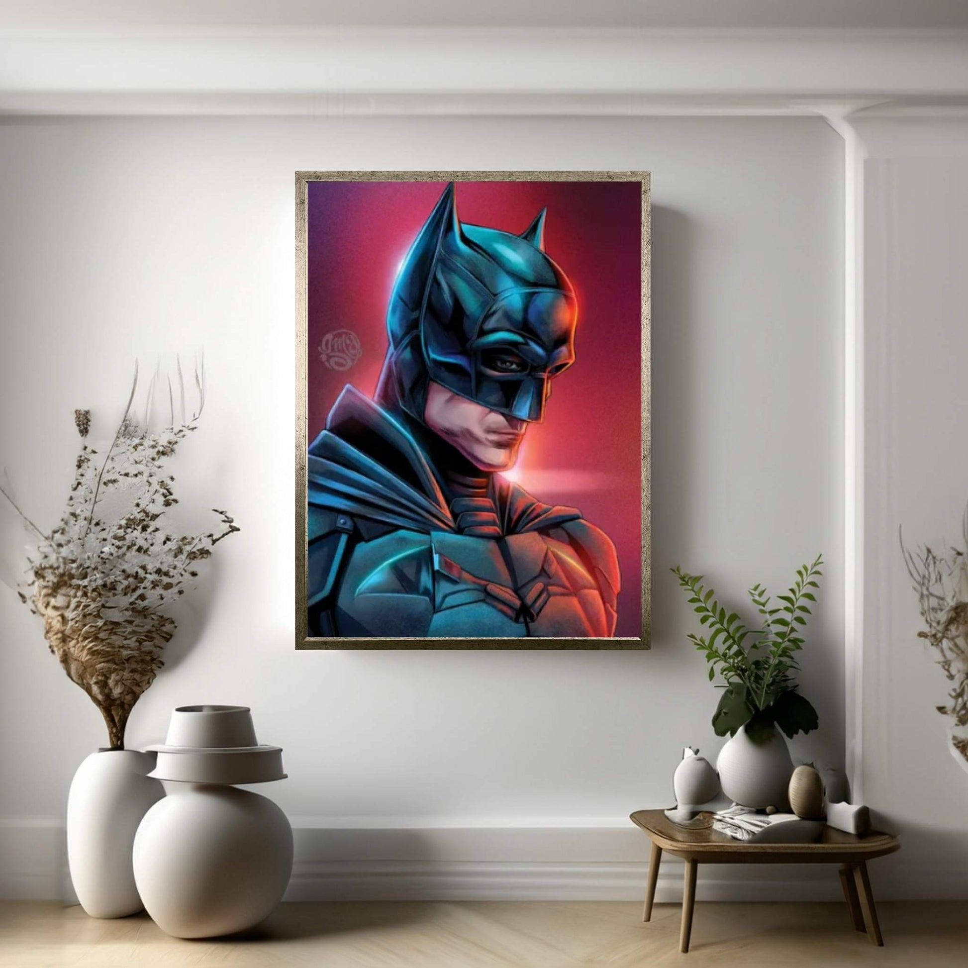 The Batman Canvas Wall Art - Y Canvas