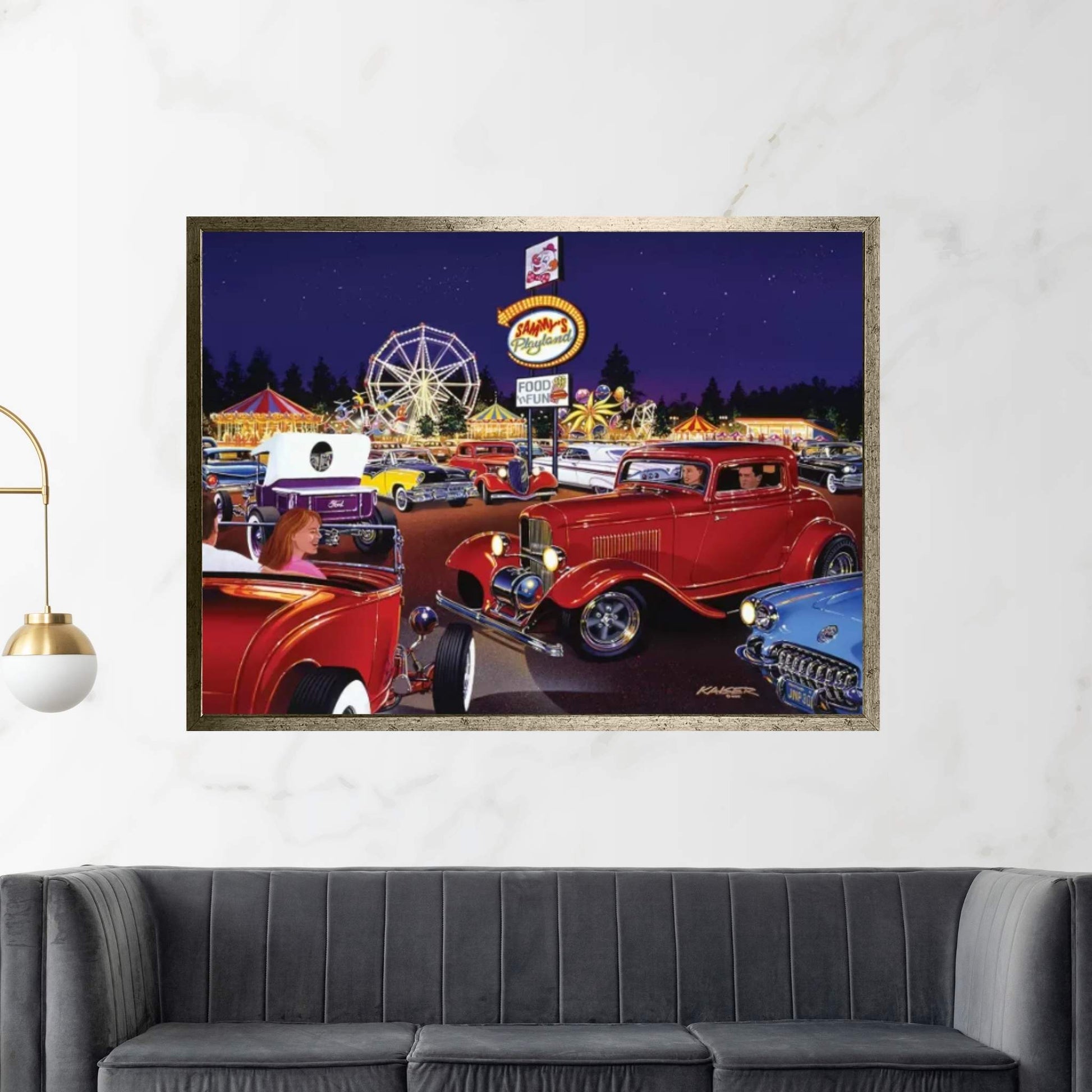 Sammy's Playland Canvas Wall Art - Y Canvas