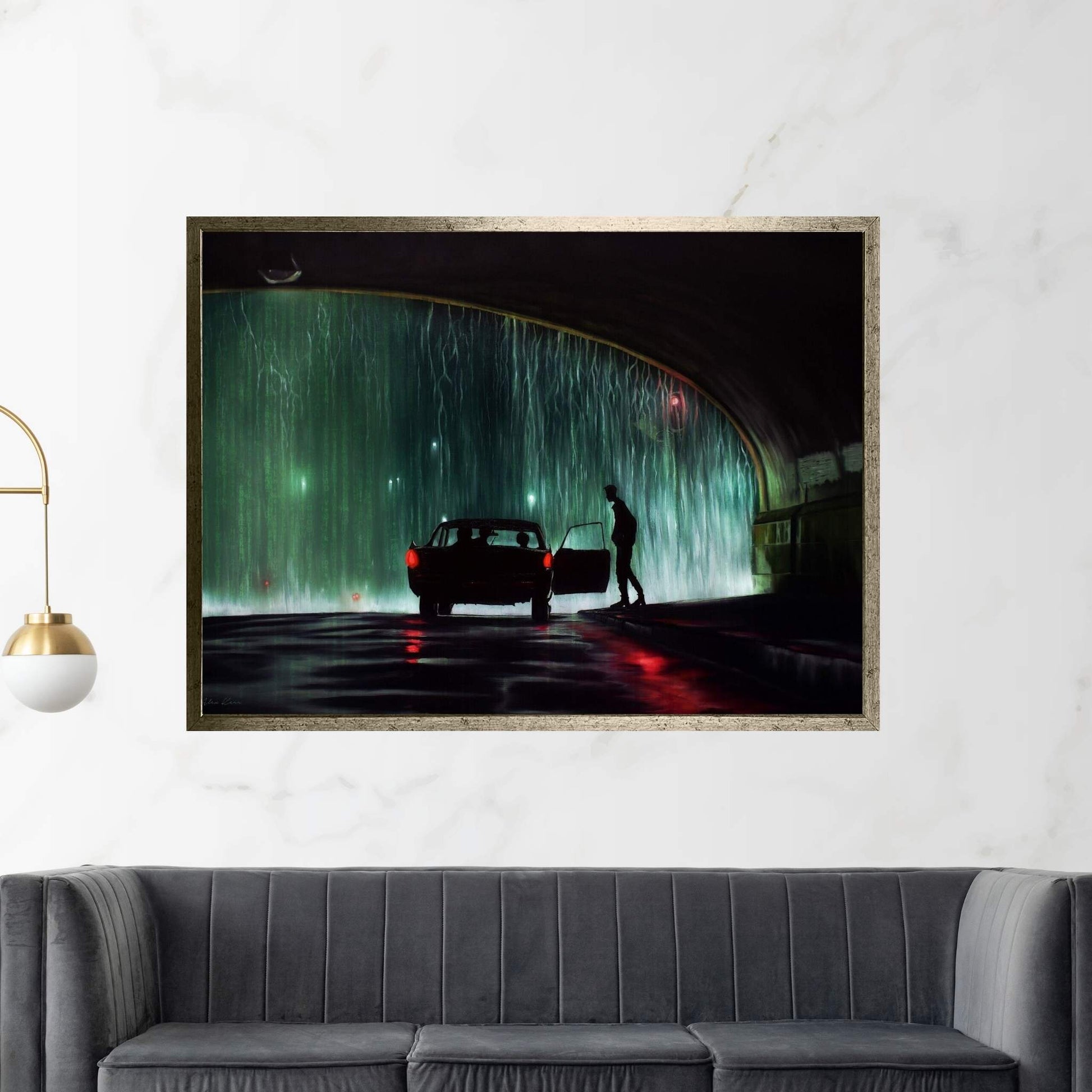 The Matrix, Get In Canvas Wall Art - Y Canvas