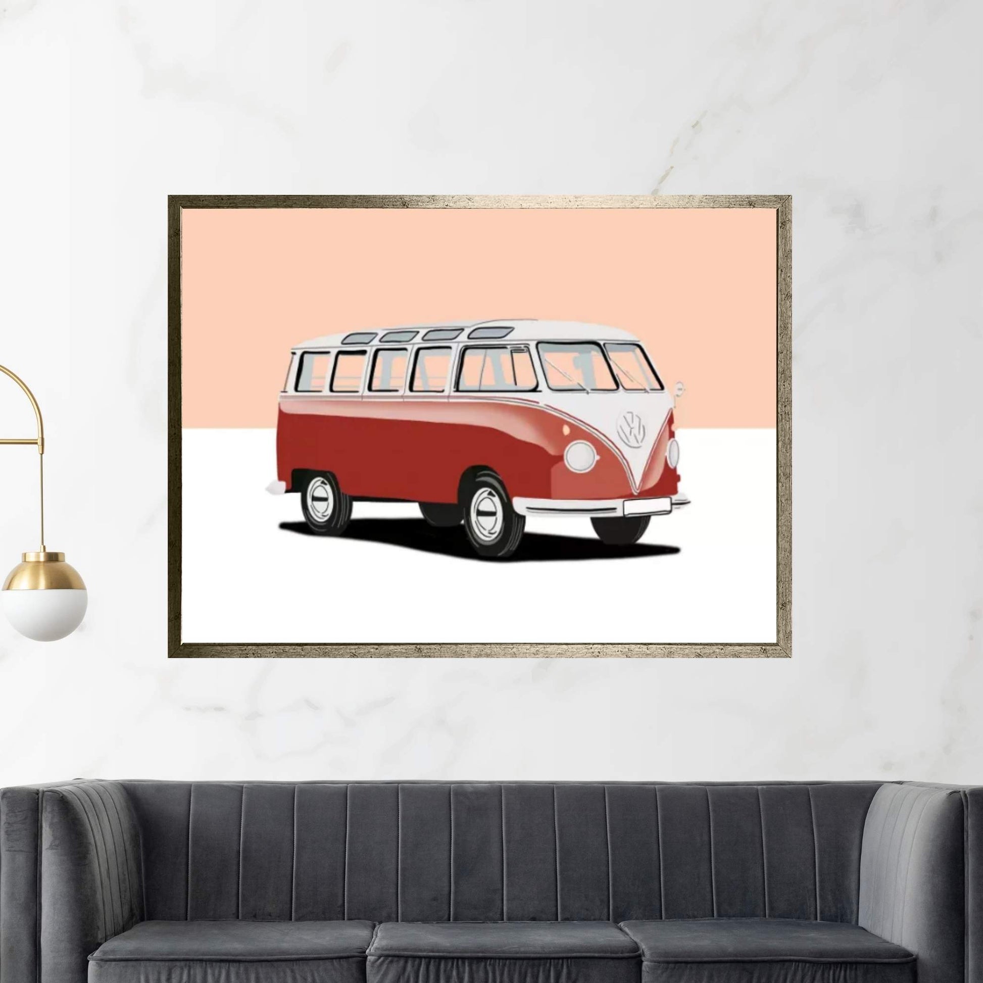 Camping In Style Canvas Wall Art - Y Canvas