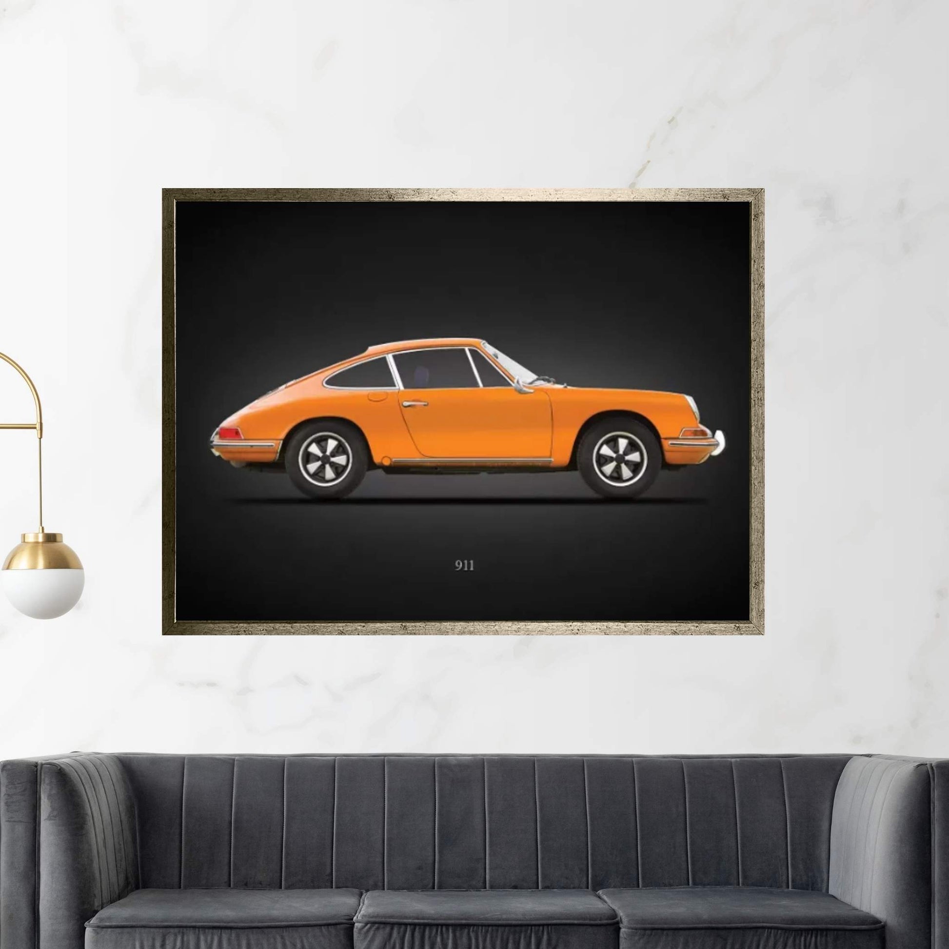 Porsche 911 1968 Canvas Wall Art - Y Canvas