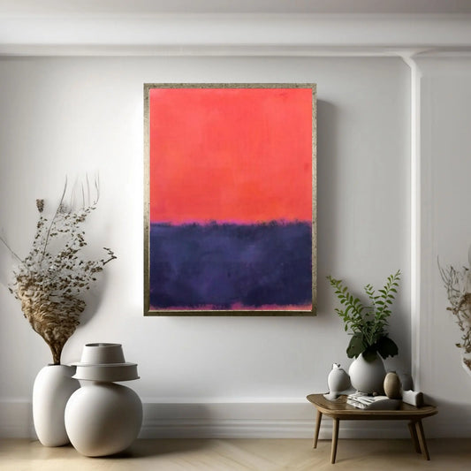 Mark Rothko Frame Canvas/Poster Art Reproduction, Rothko Reproduction - Y Canvas