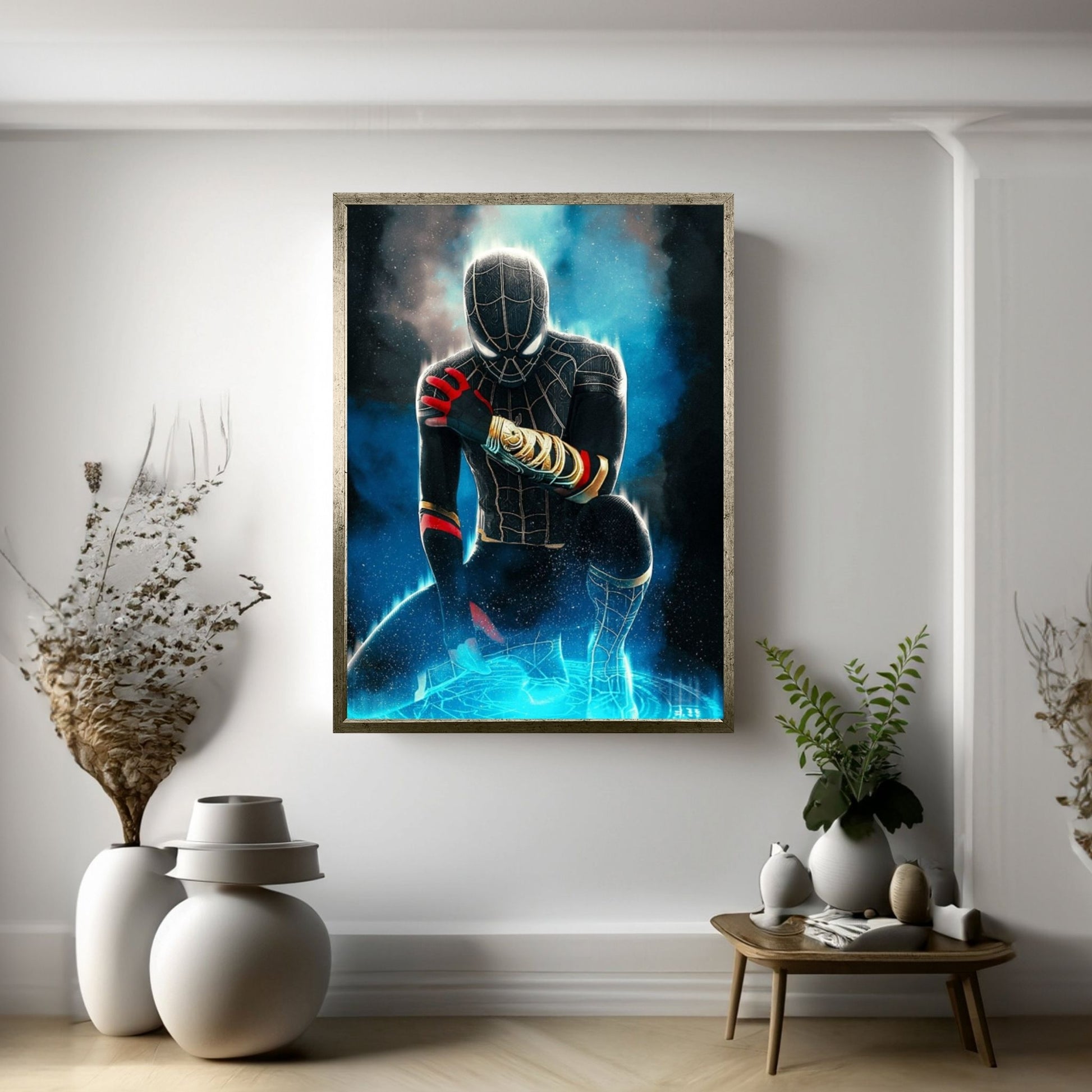 Spiderman Canvas Wall Art - Y Canvas