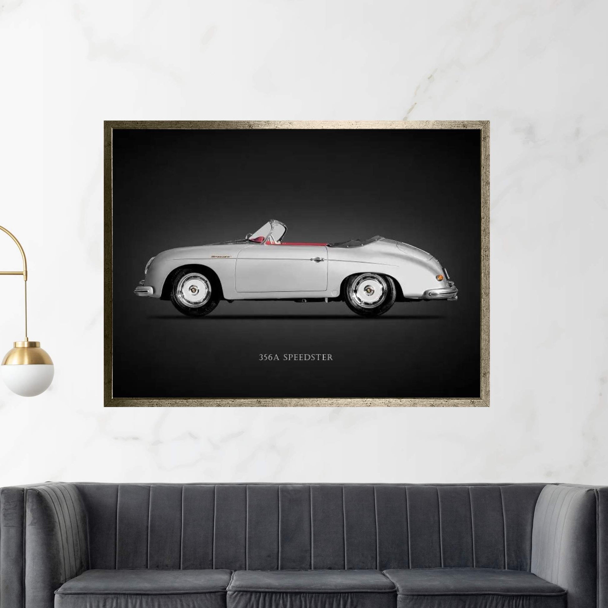 Porsche 356A Speedster 1957 Canvas Wall Art - Y Canvas