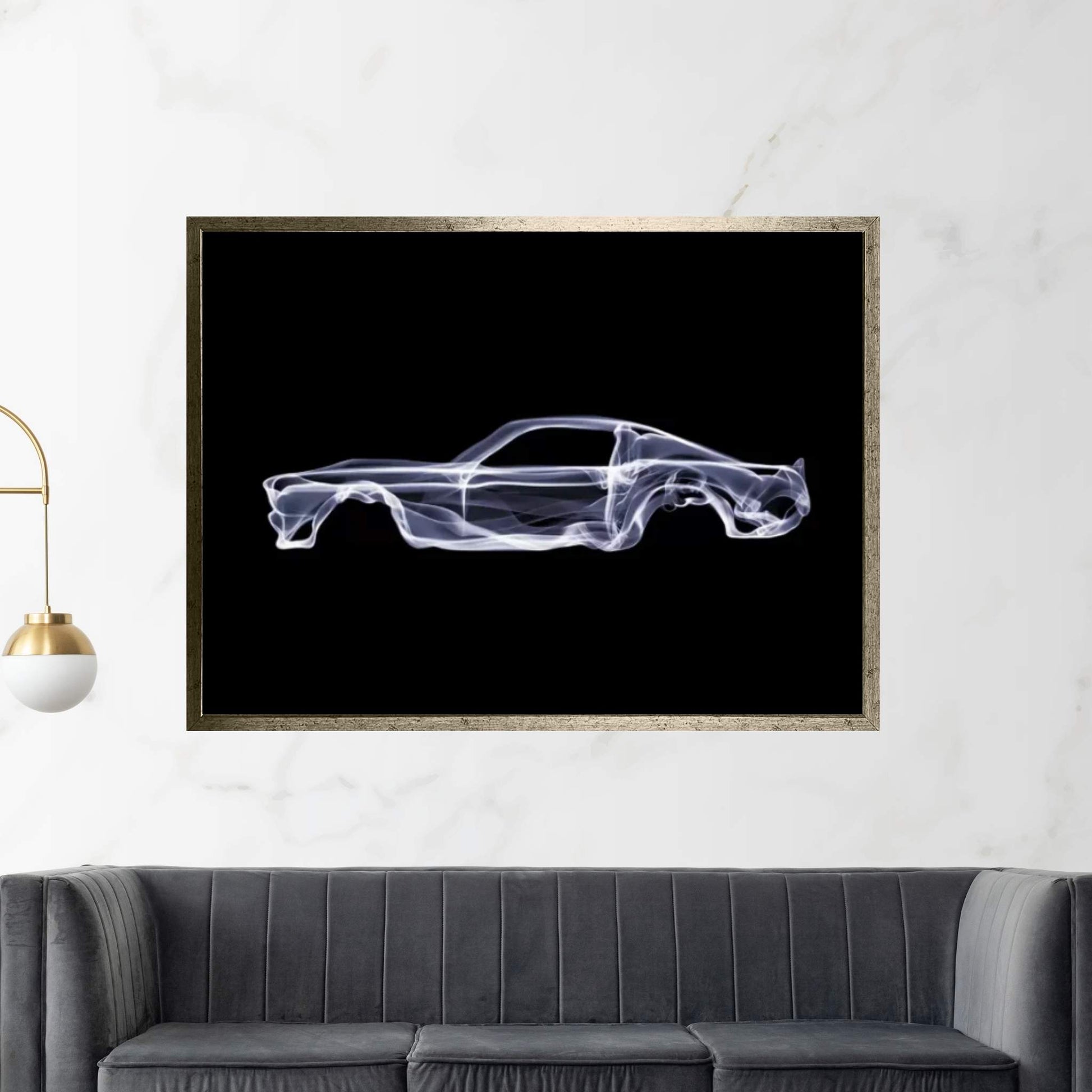 Ford Mustang Canvas Wall Art - Y Canvas