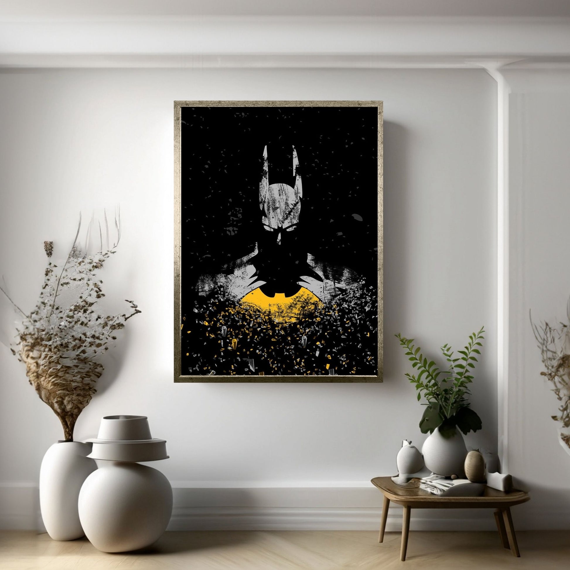 Batman Canvas Wall Art - Y Canvas