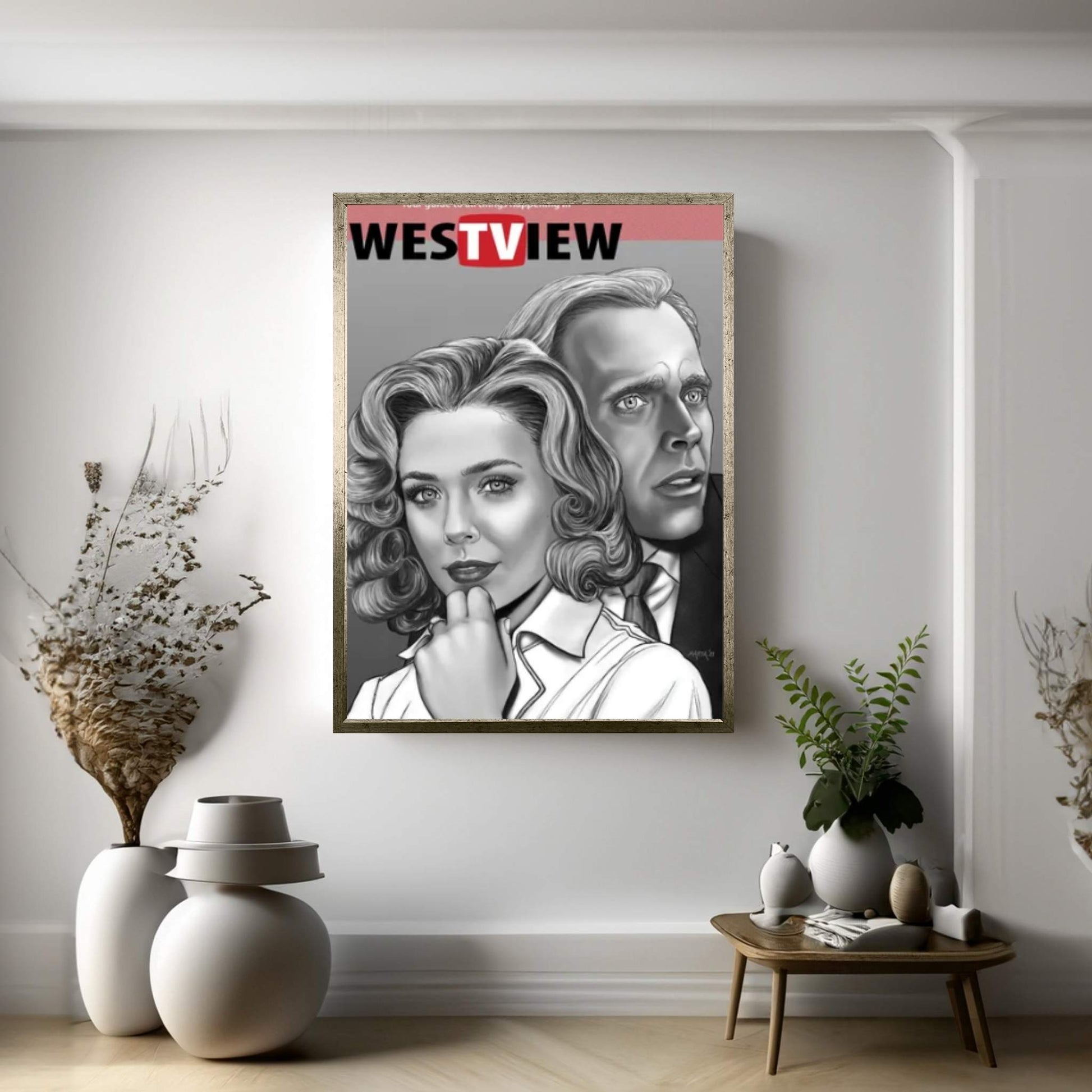 Westview Canvas Wall Art - Y Canvas