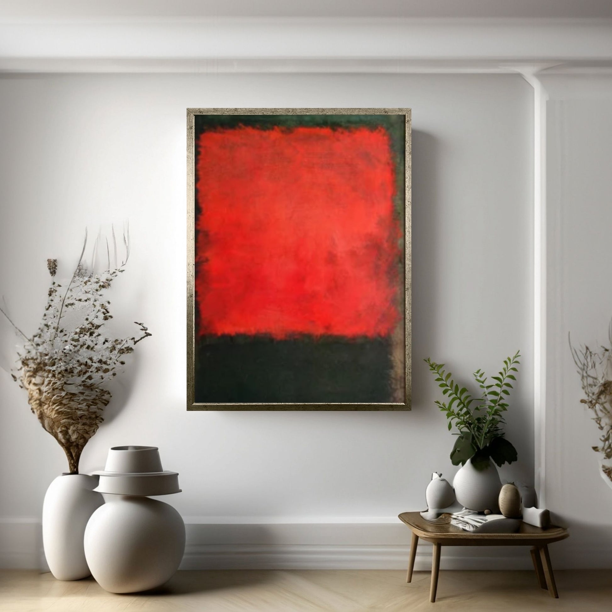 Mark Rothko Frame Canvas/Poster Art Reproduction, Rothko Reproduction, Modern Art Expressionism Painting - Y Canvas