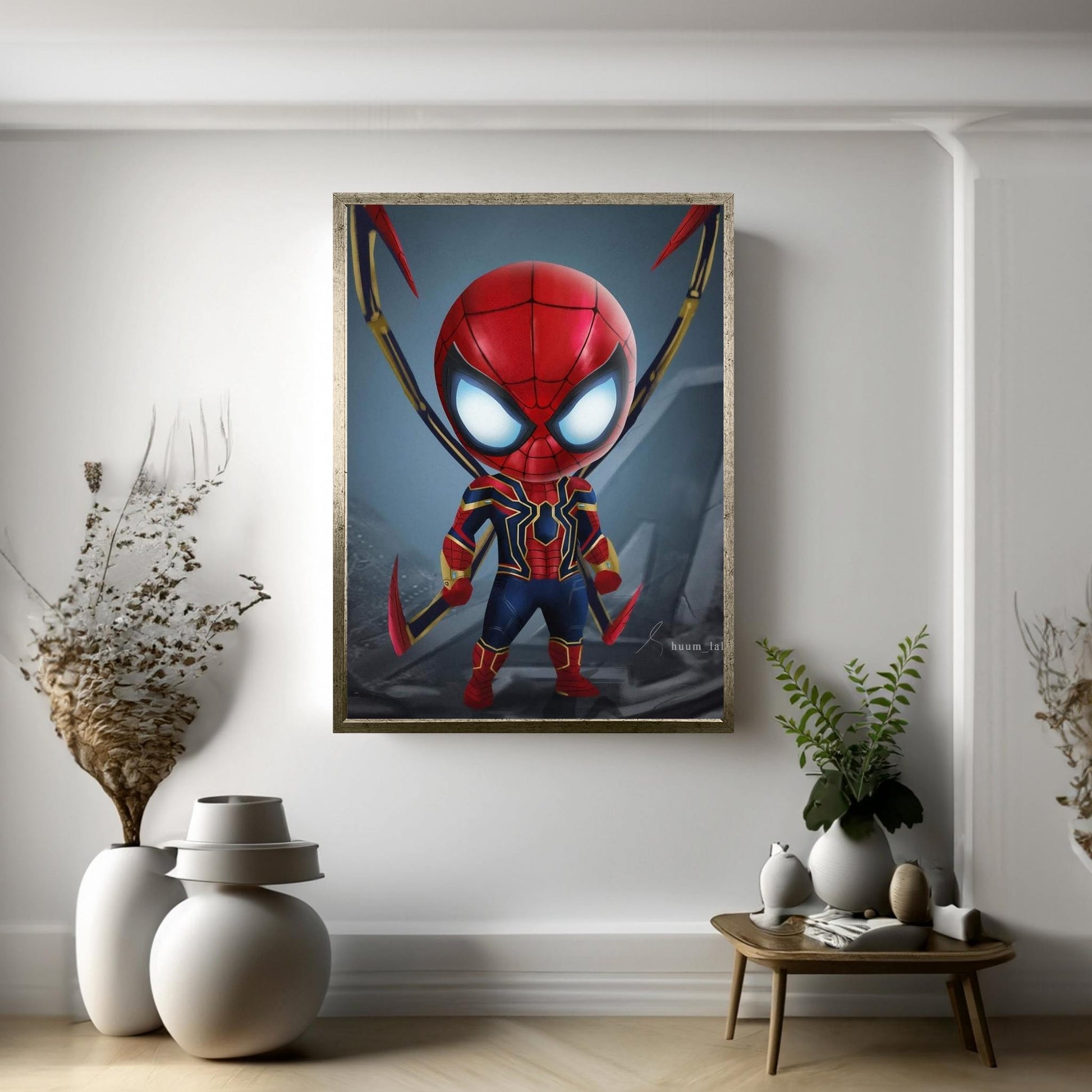 Spiderman Canvas Wall Art - Y Canvas