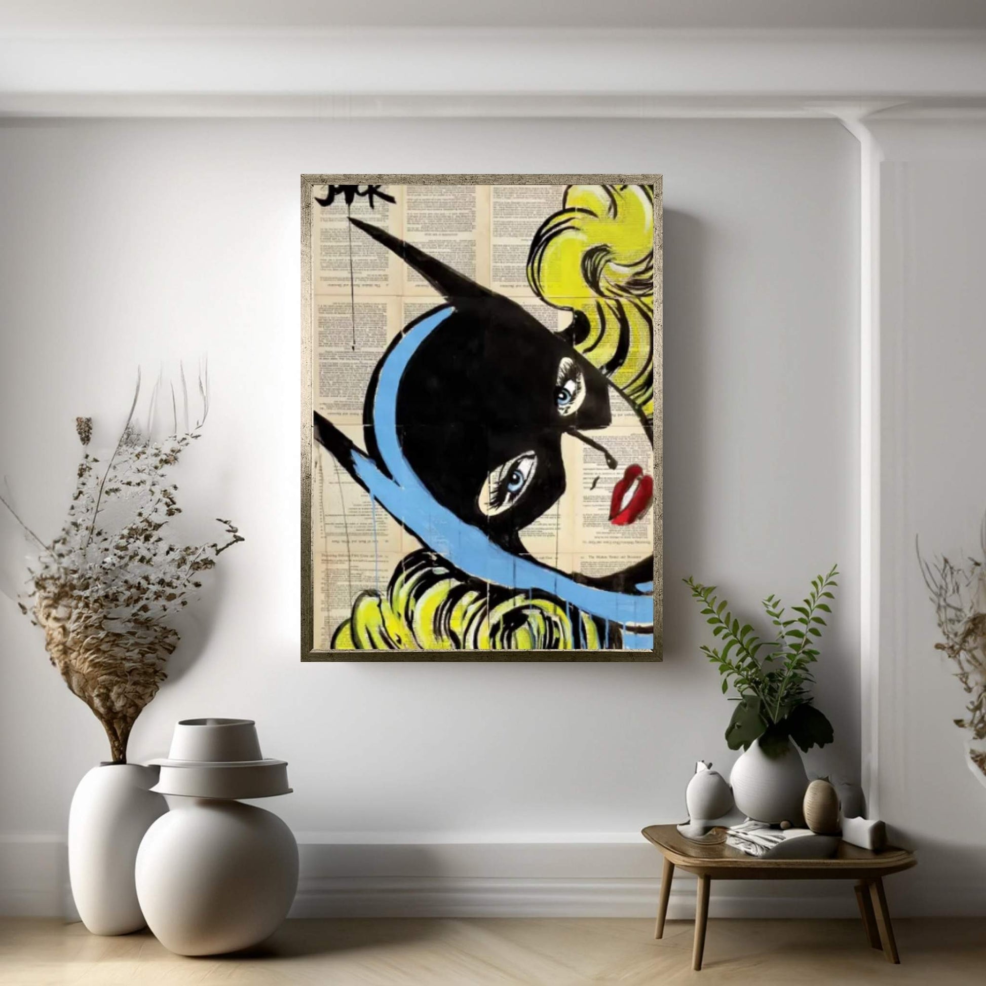 That Girl Canvas Wall Art - Y Canvas