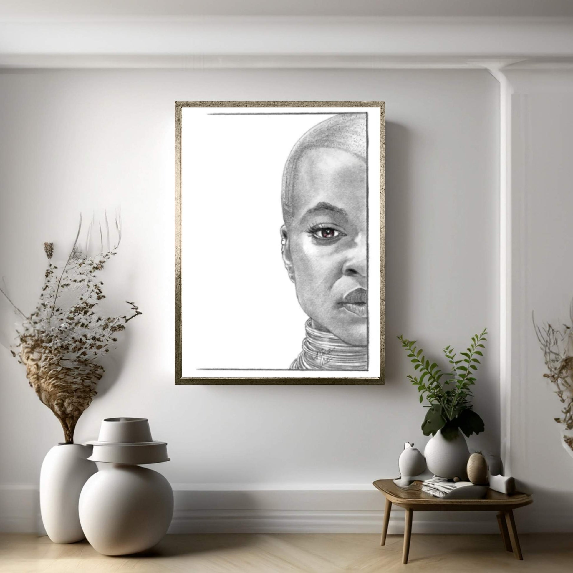 Okoye Canvas Wall Art - Y Canvas