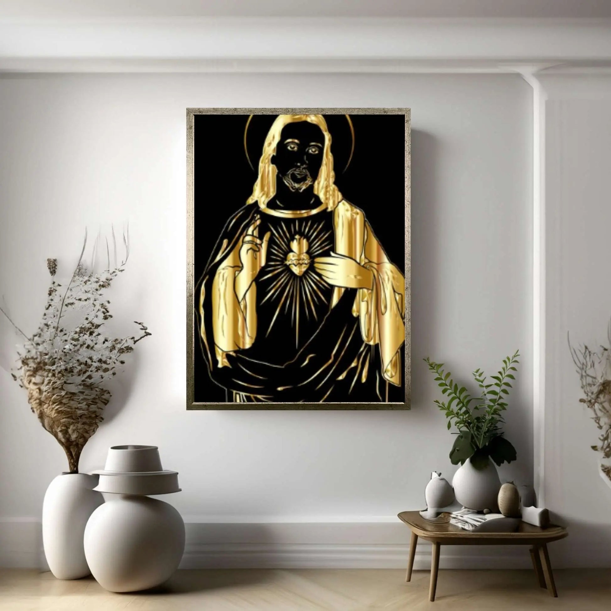 Jesus Christ Print on Canvas, Canvas Wall Set - Y Canvas