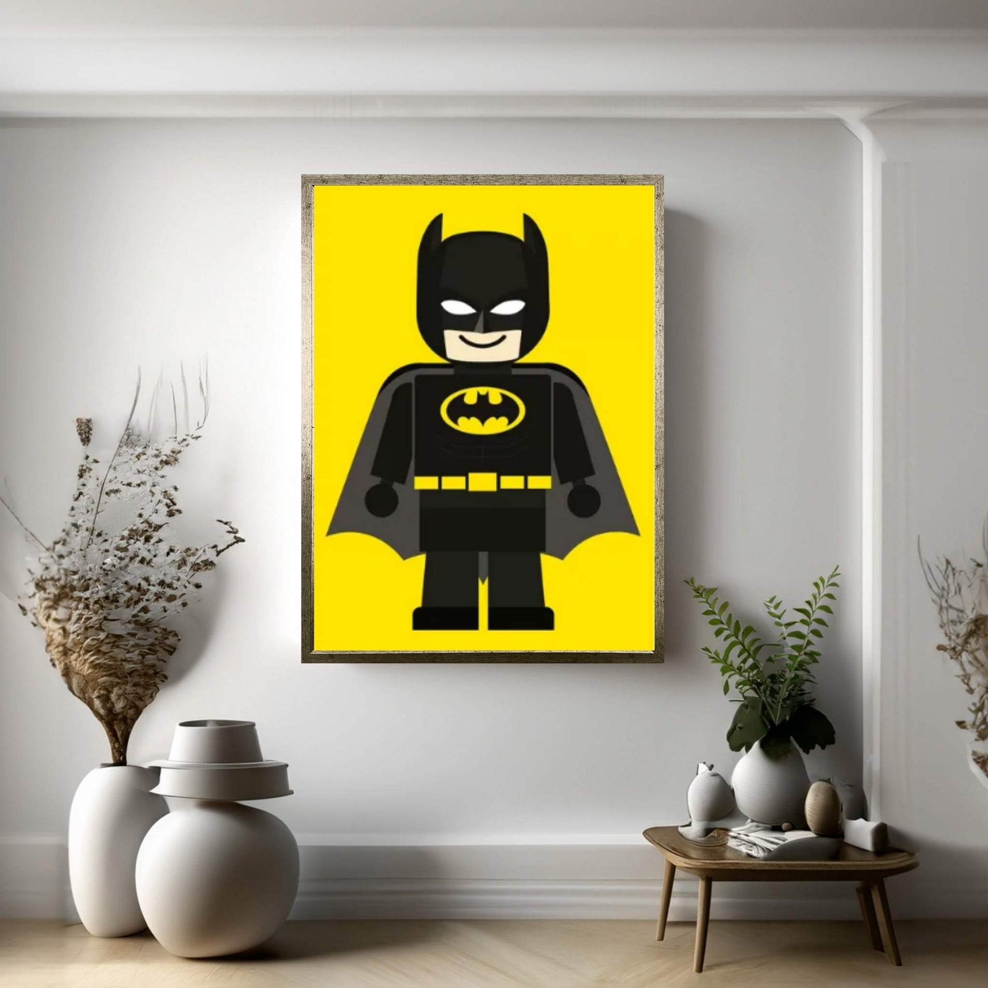 Toy Batman Canvas Wall Art - Y Canvas