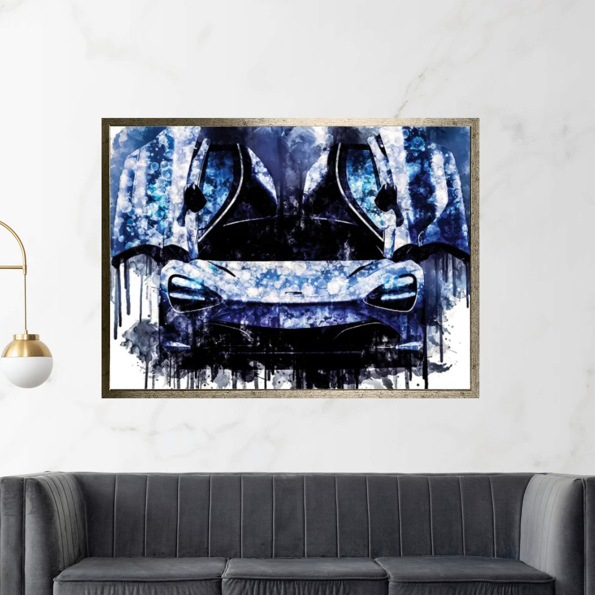 2017 McLaren 720s Coupe Canvas Wall Art - Y Canvas