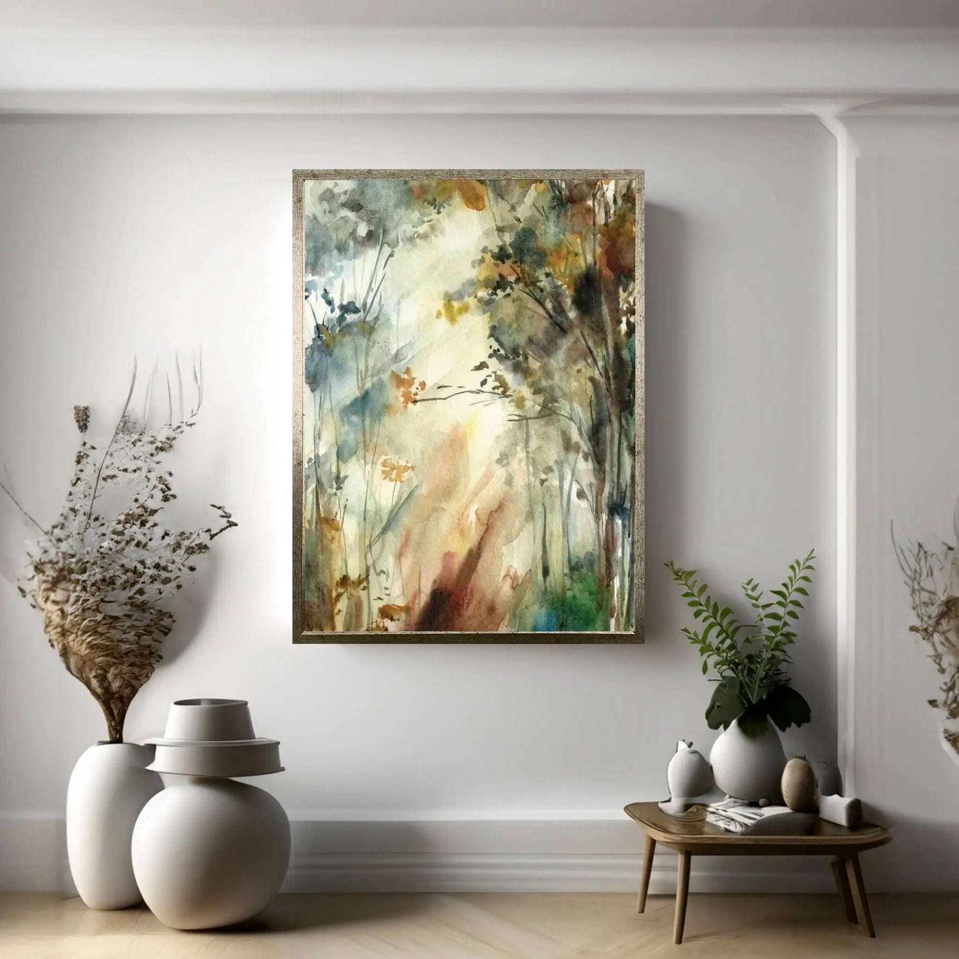 Autumnal Forest II Canvas Wall Art - Y Canvas