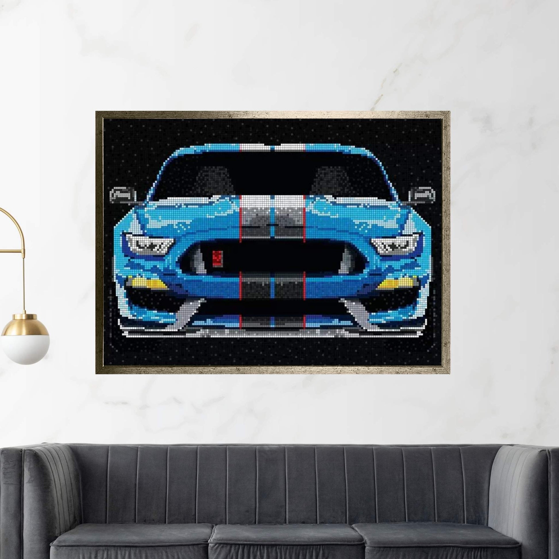 Mustang Canvas Wall Art - Y Canvas