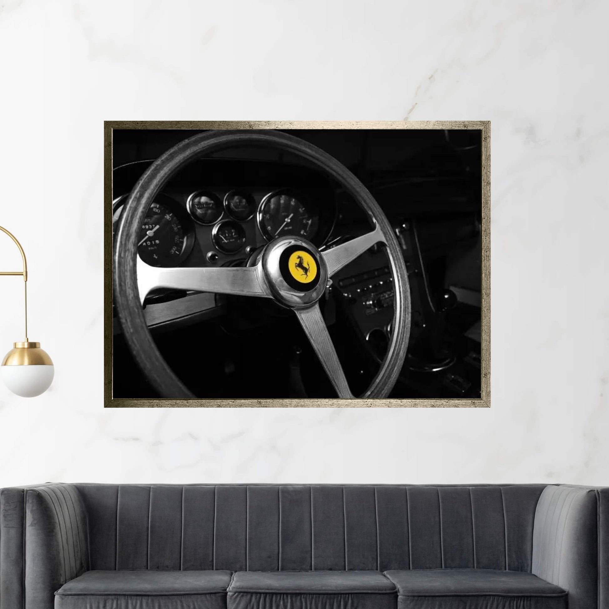 Ferrari 365GT 1968 Canvas Wall Art - Y Canvas