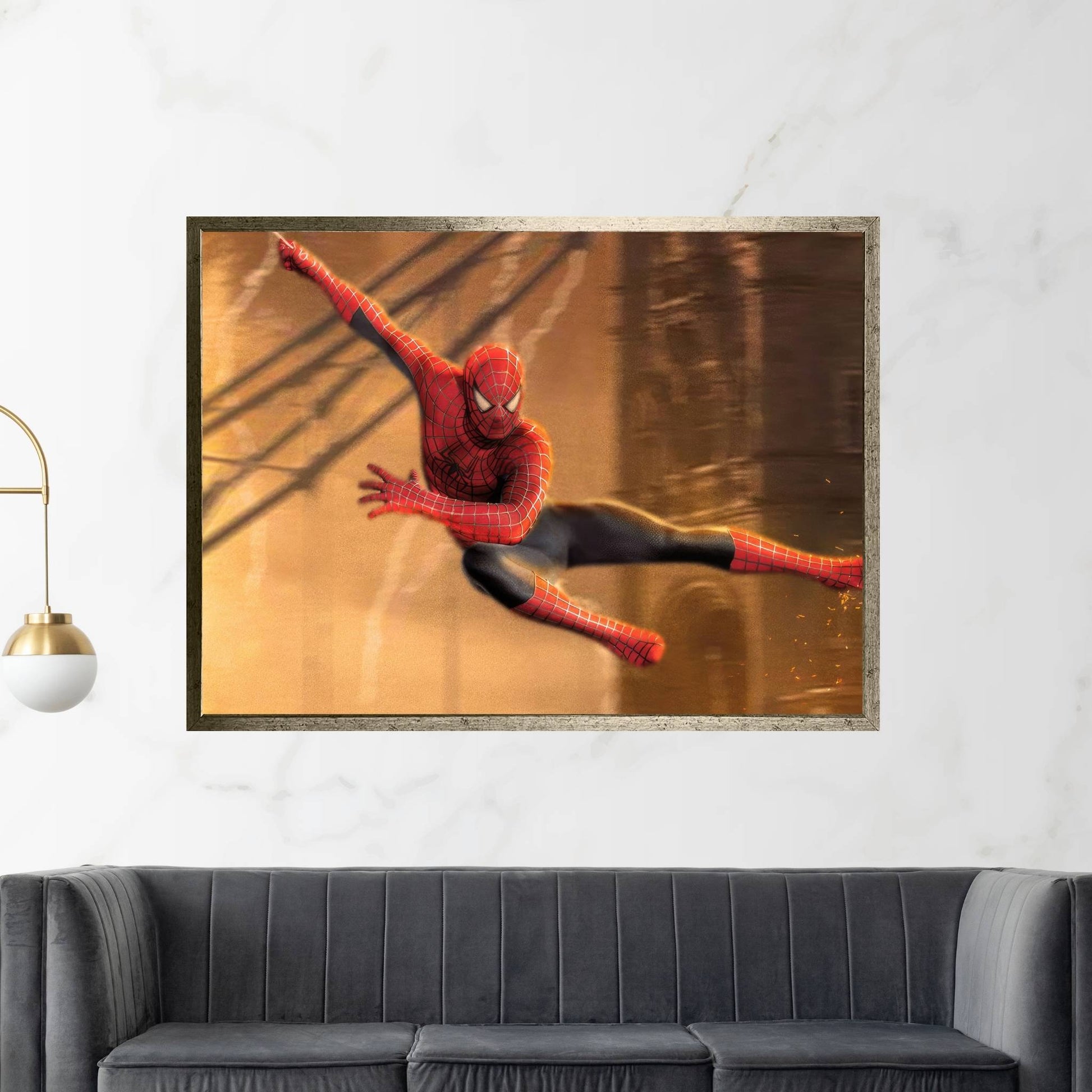 Spiderman Canvas Wall Art - Y Canvas