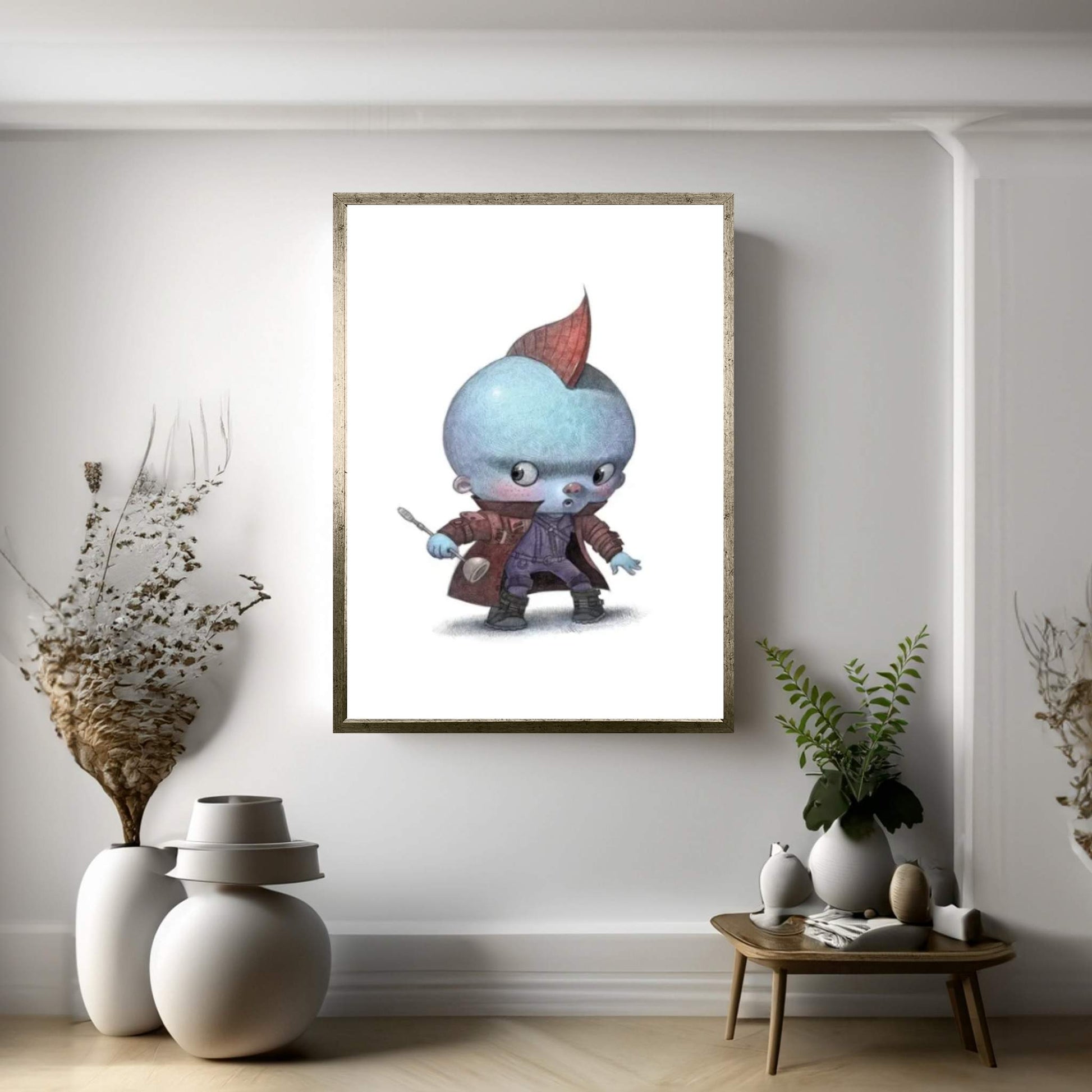 Baby Yondu Canvas Wall Art - Y Canvas