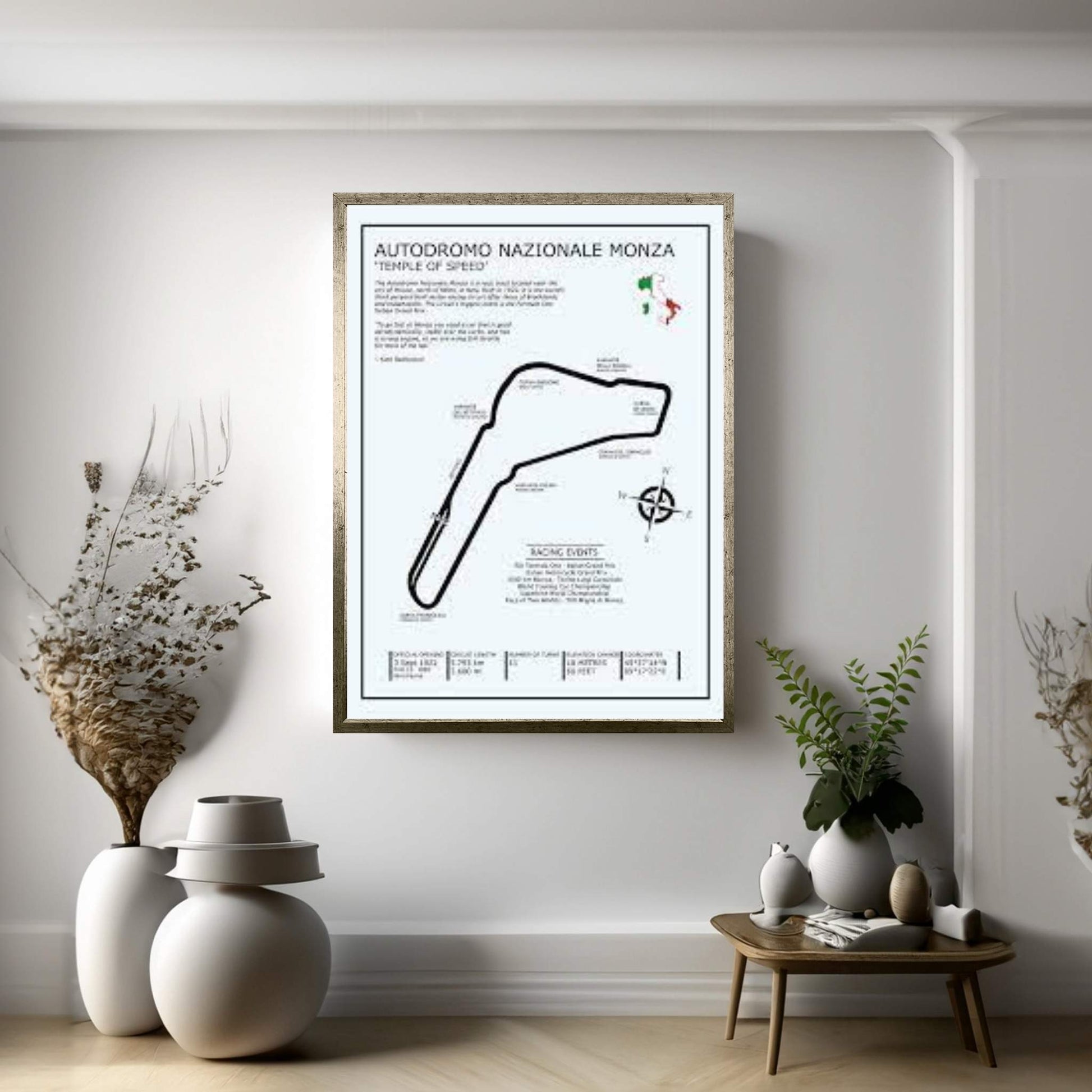 Autodromo Nazionale Monza Canvas Wall Art - Y Canvas