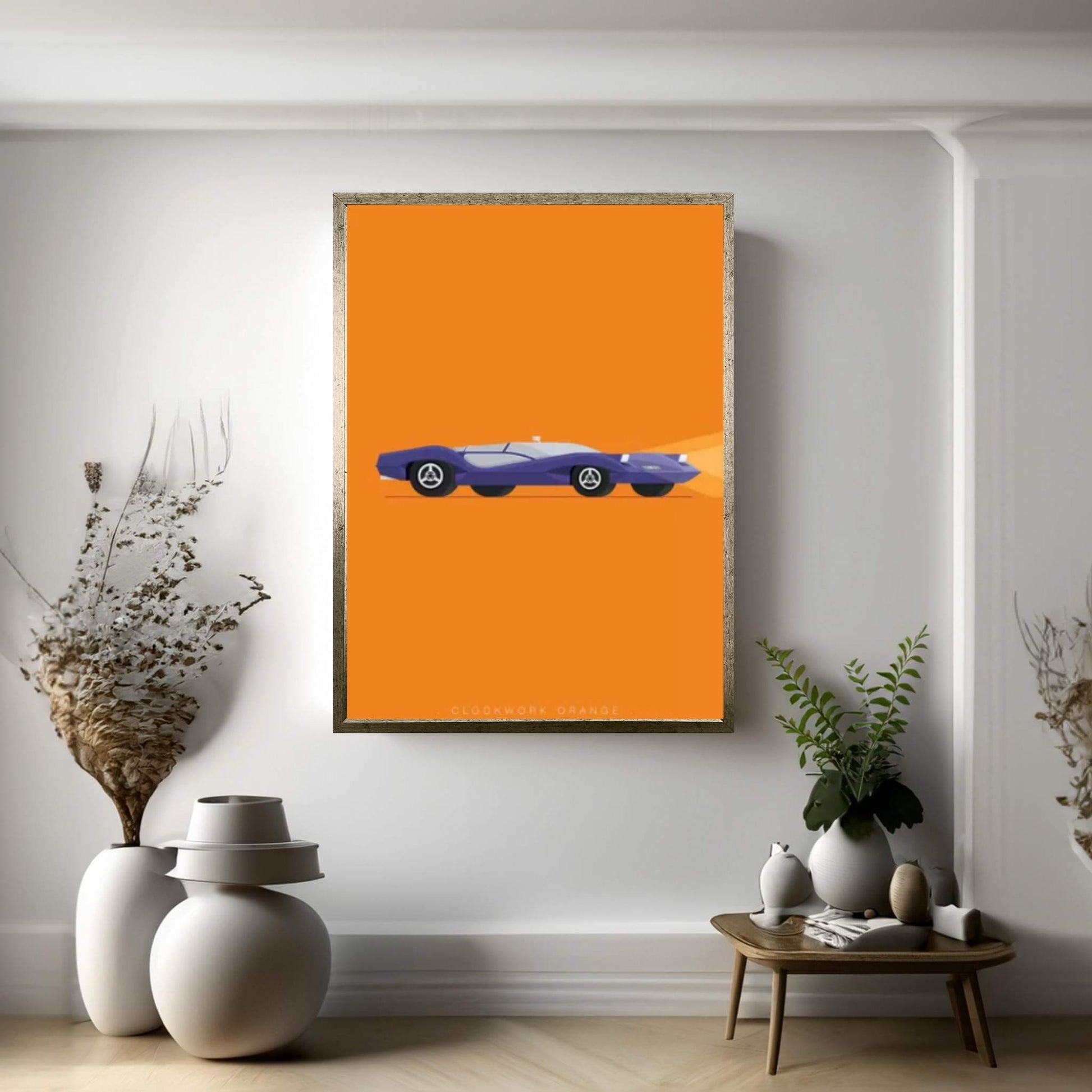 A Clockwork Orange Canvas Wall Art - Y Canvas