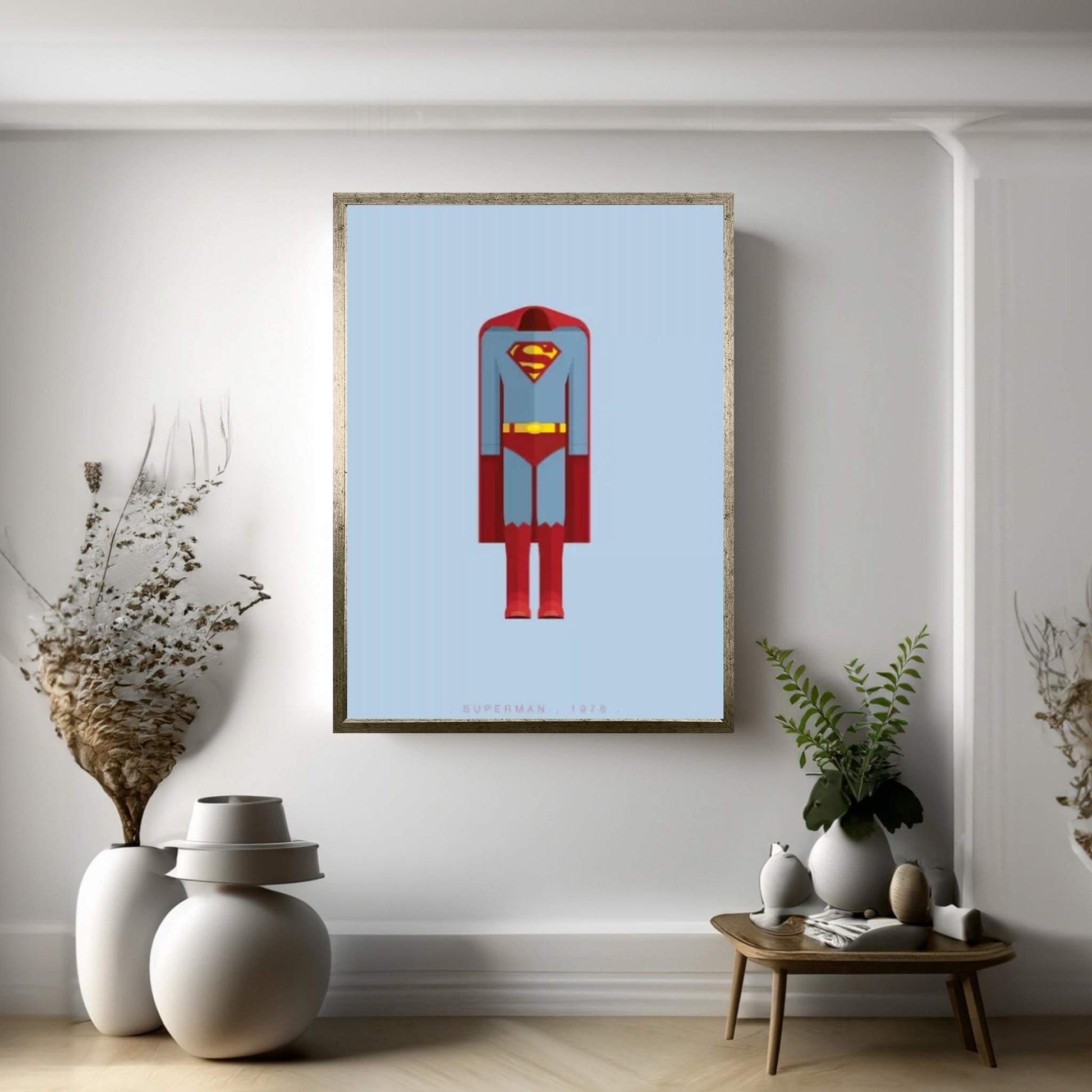 Superman Canvas Wall Art - Y Canvas