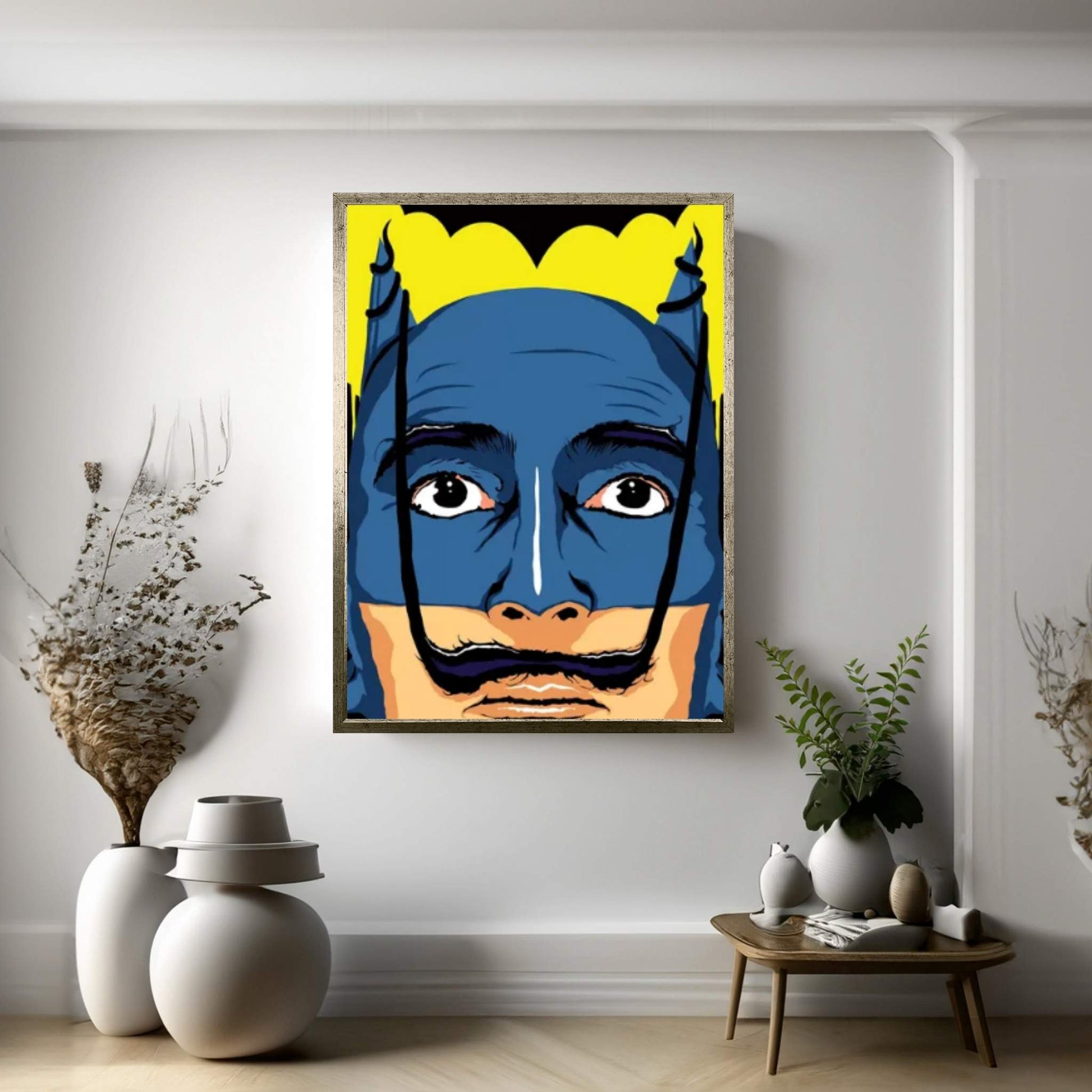 Dali Batman Batman Canvas Wall Art - Y Canvas