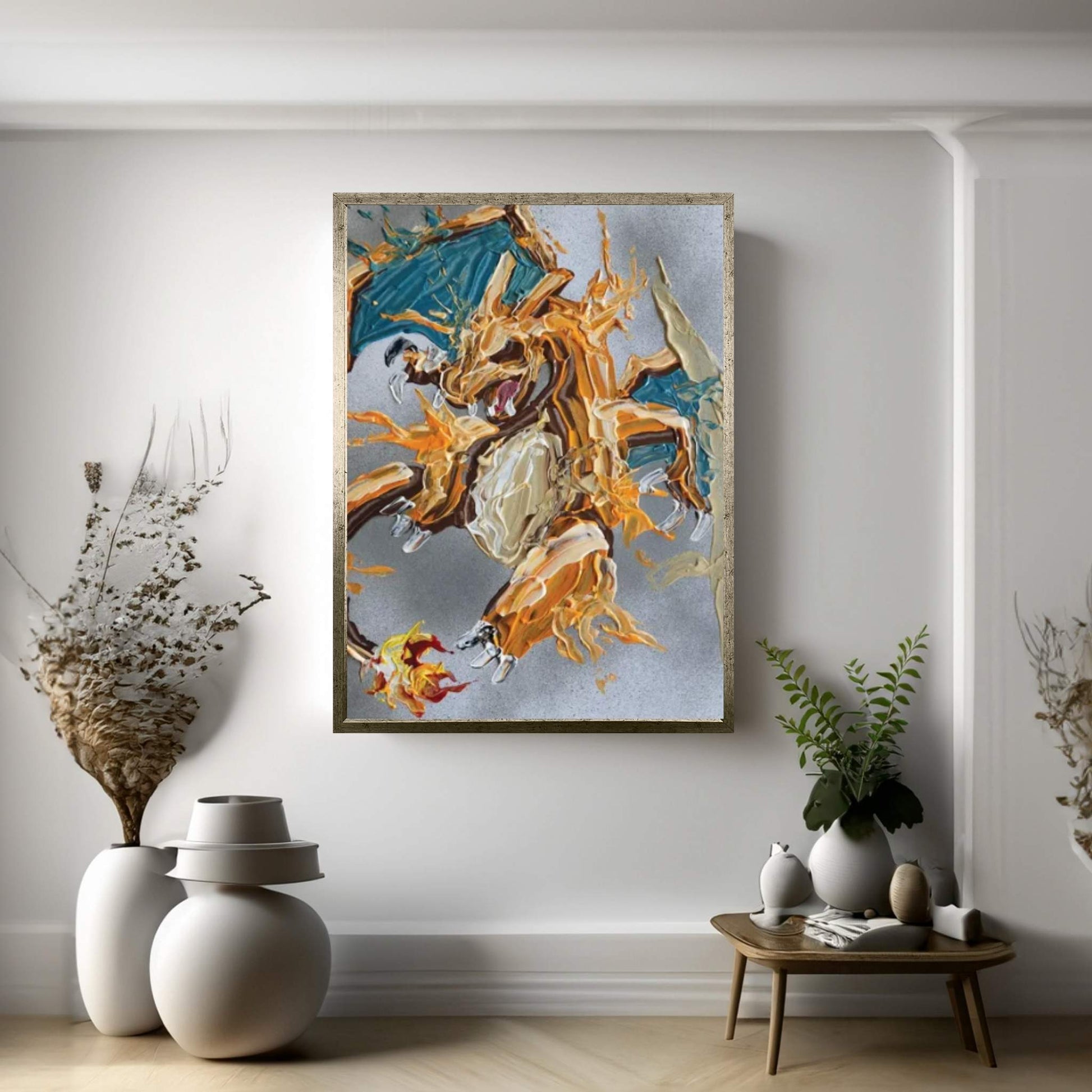 Pokémon - Charizard Canvas Wall Art - Y Canvas