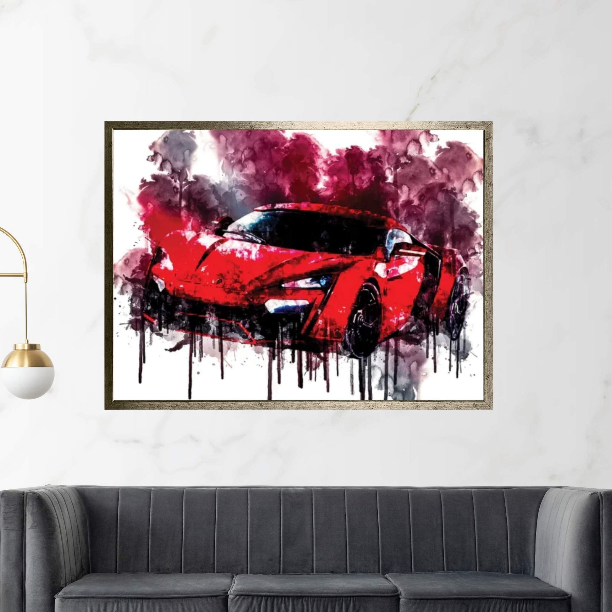 2017 W Motors Lykan Hypersport Canvas Wall Art - Y Canvas