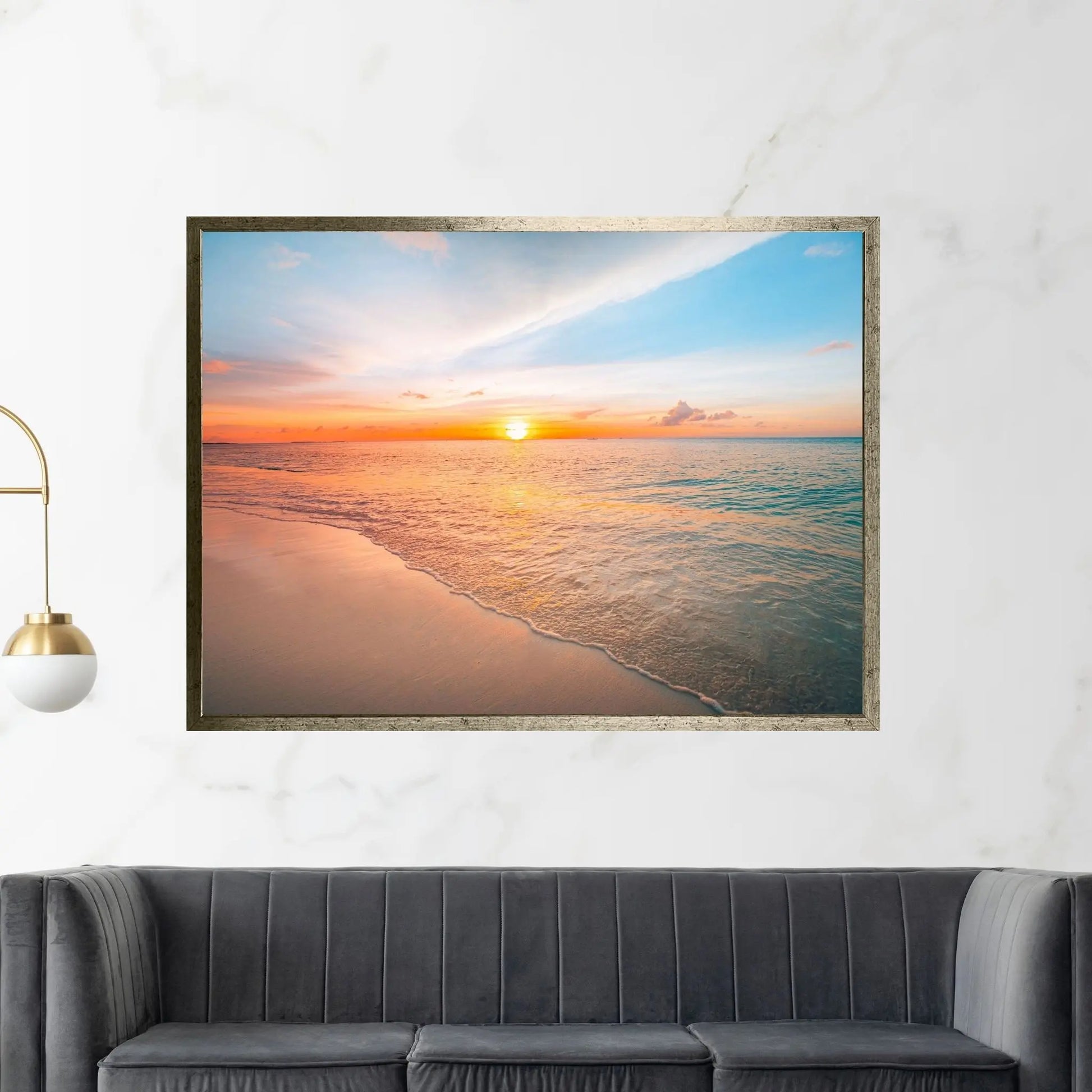 Relaxing Morning Canvas Wall Art - Y Canvas