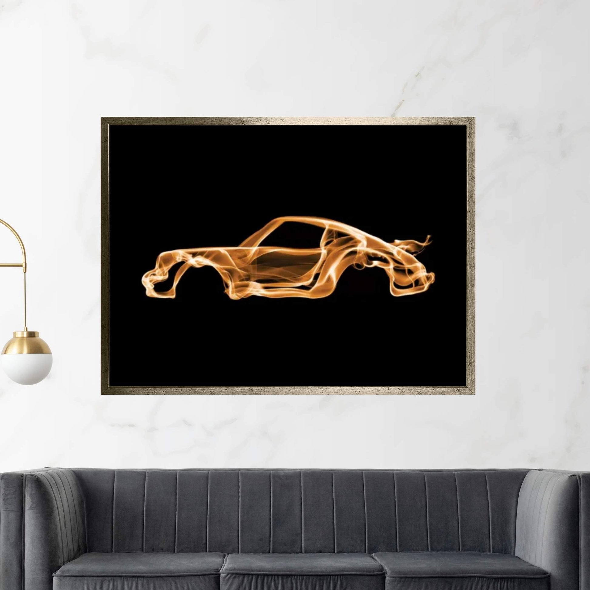 Porsche 911 Turbo Canvas Wall Art - Y Canvas