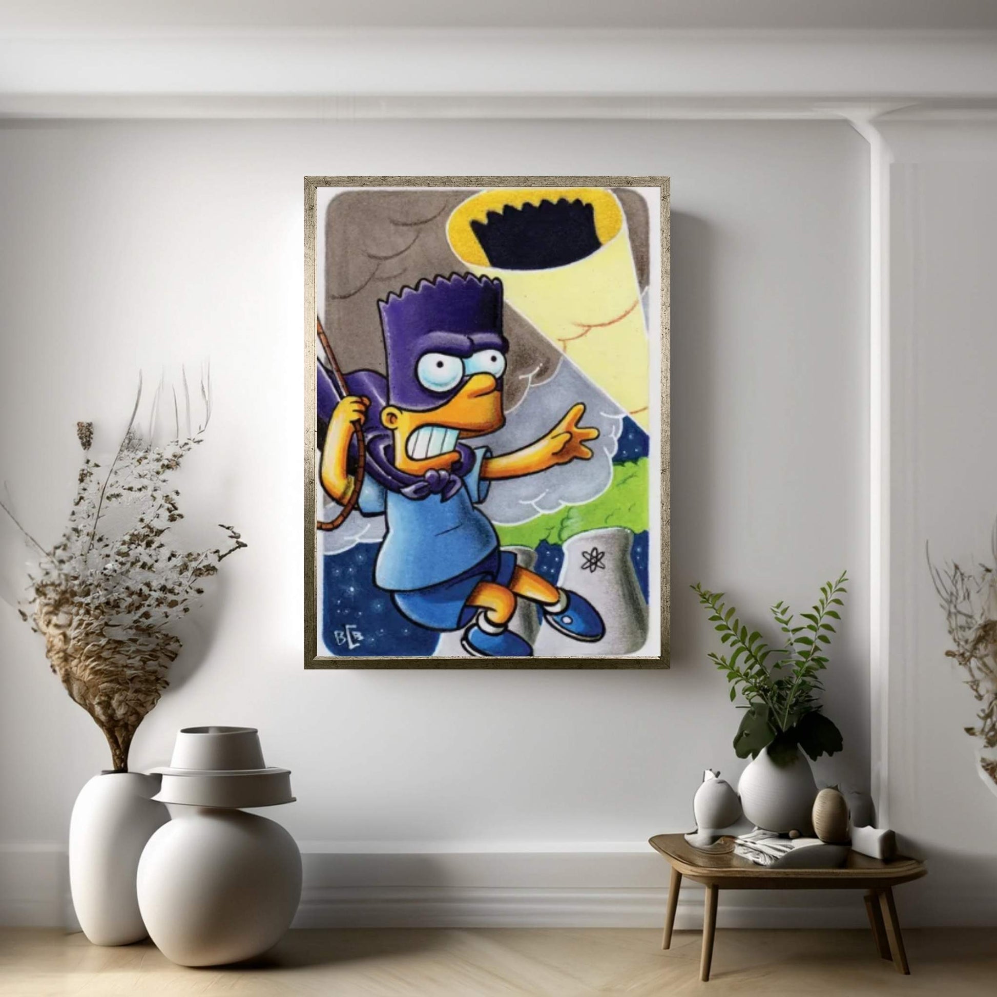 Bartman Canvas Wall Art - Y Canvas