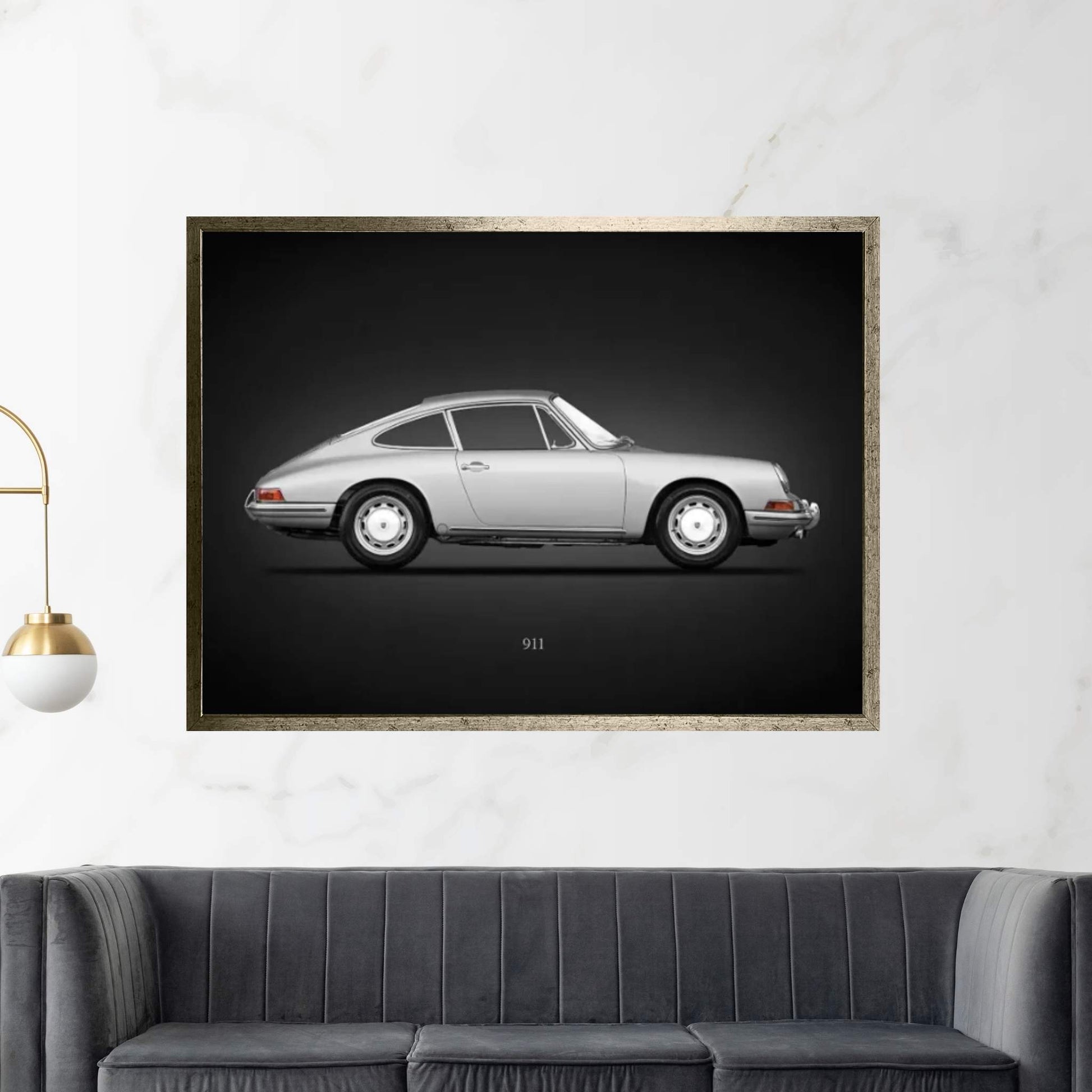 Porsche 911 1965 Coupe Canvas Wall Art - Y Canvas