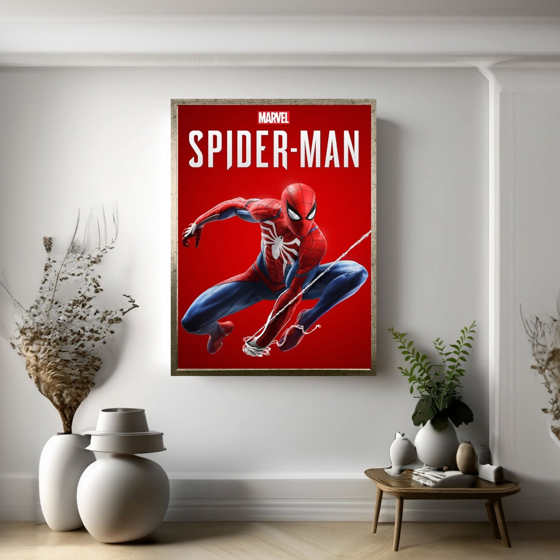 Spiderman Canvas Wall Art - Y Canvas