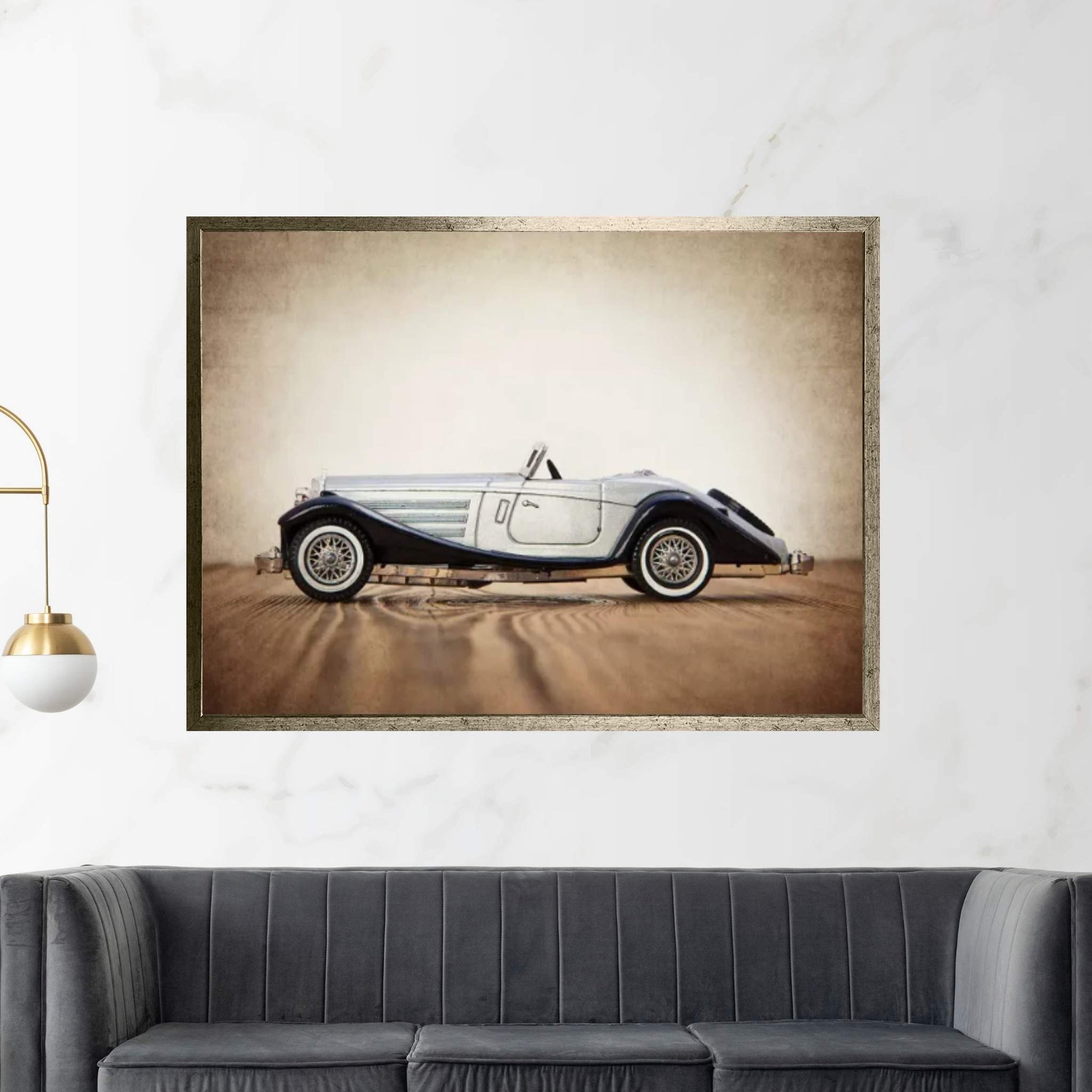 Bearcat Vintage Canvas Wall Art - Y Canvas