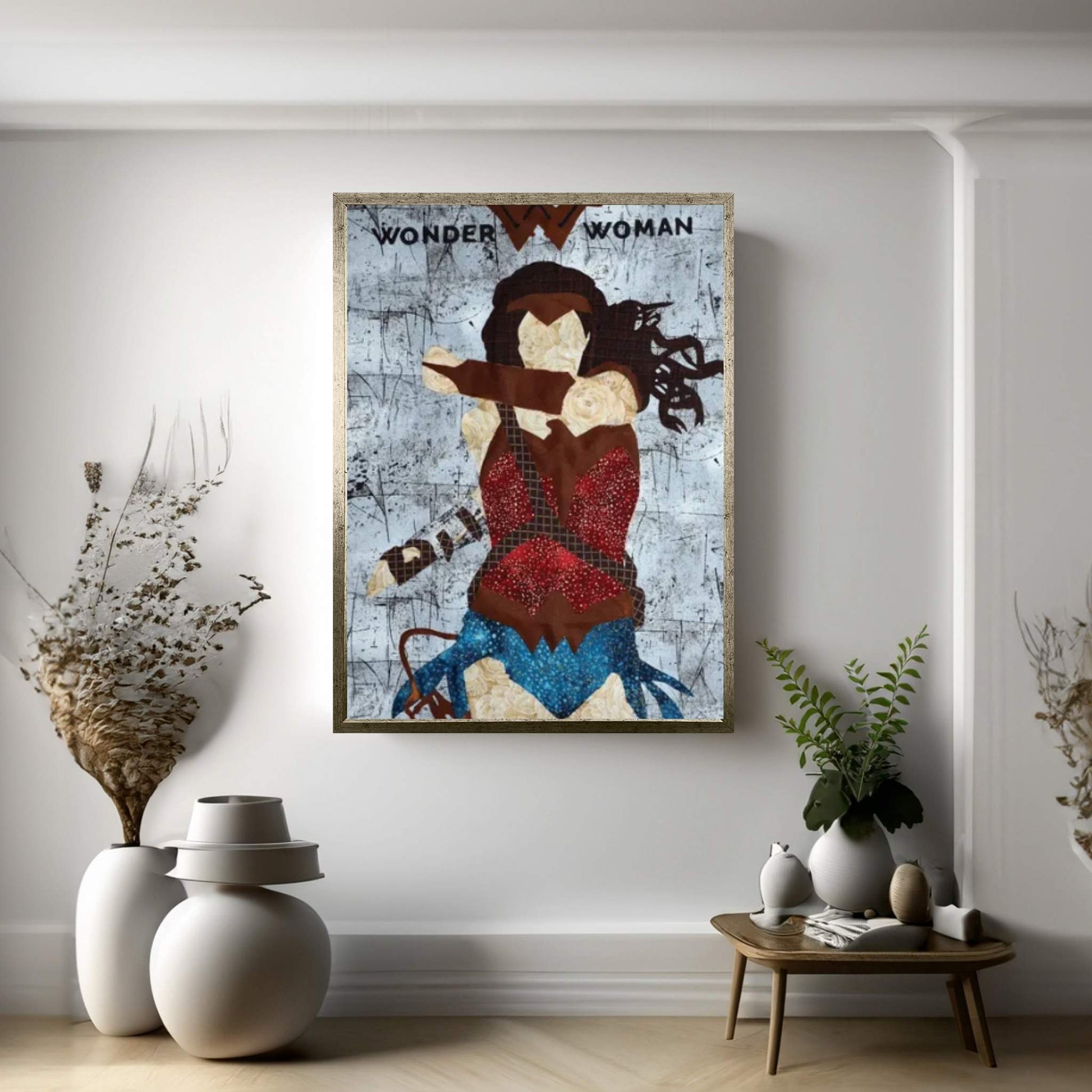 Wonder Woman Canvas Wall Art - Y Canvas