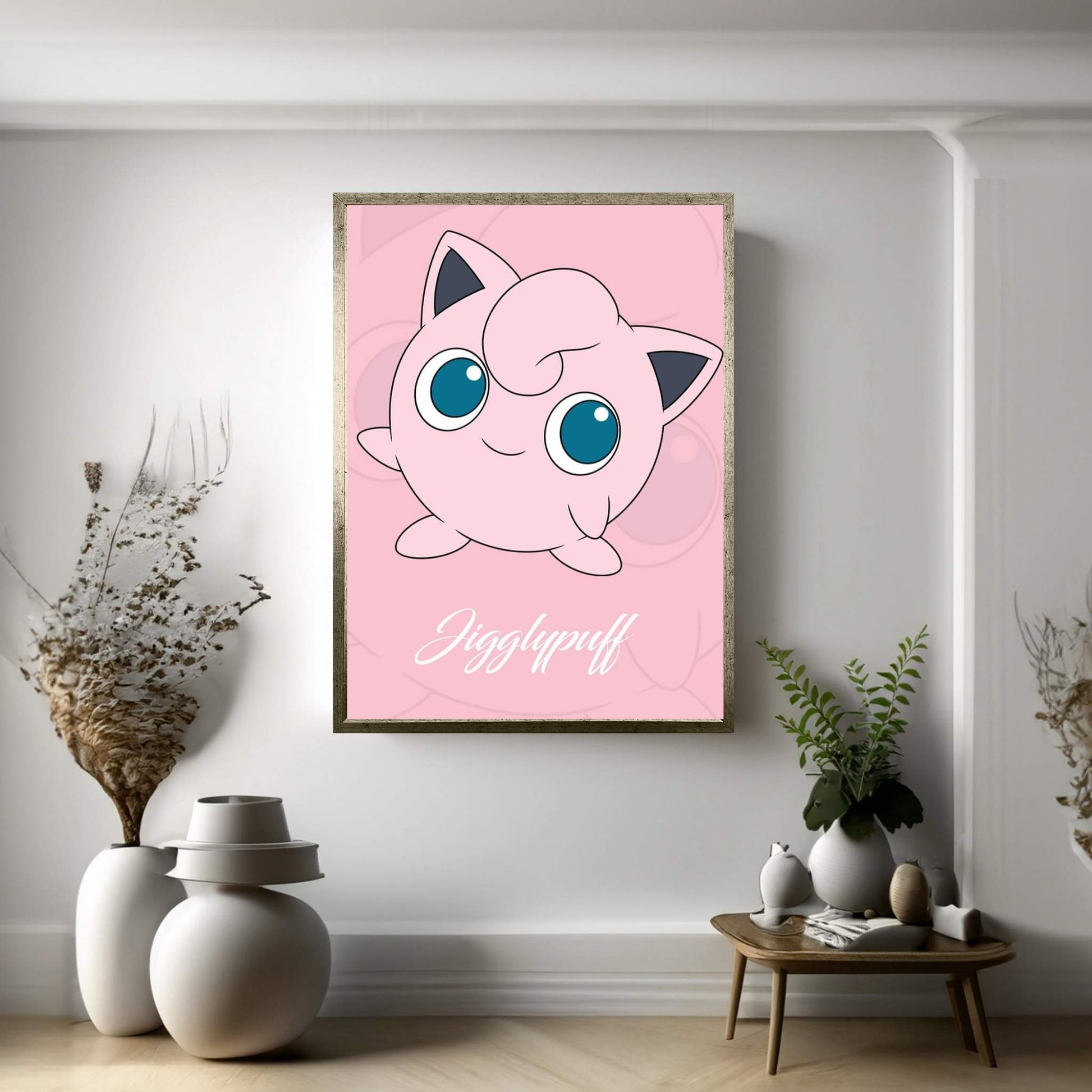 Pokémon - Jigglypuff Canvas Wall Art - Y Canvas