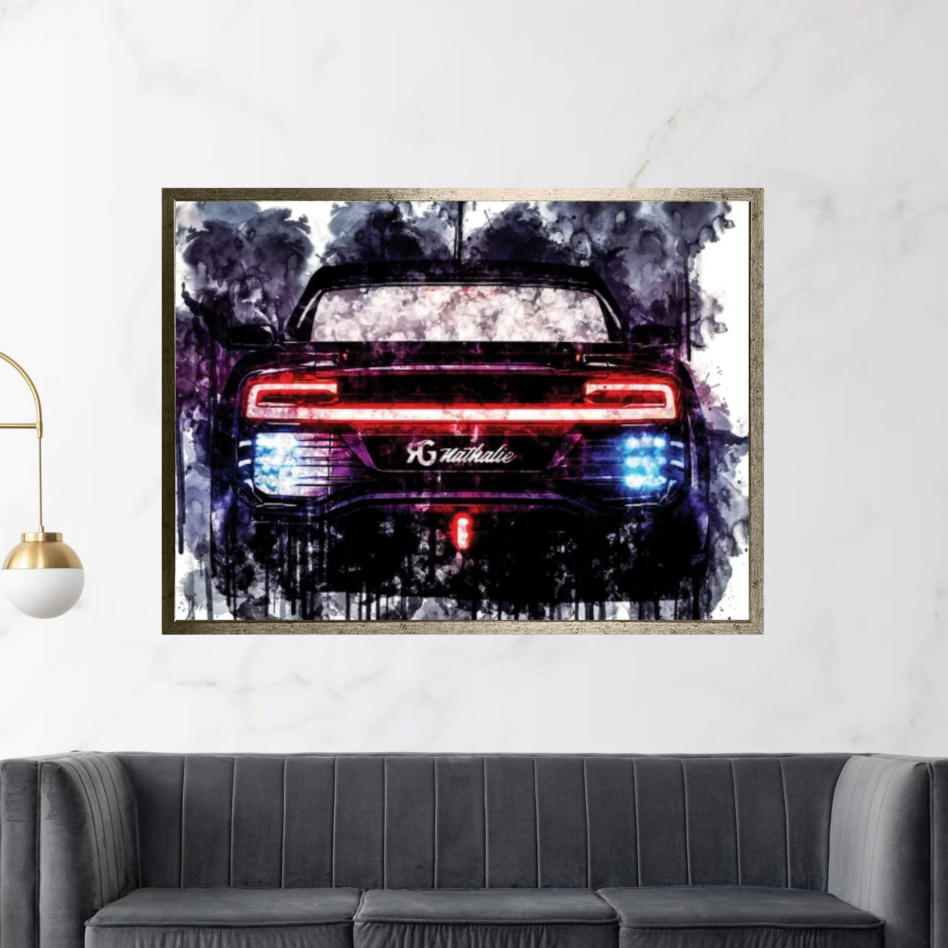 2018 Aiways RG Nathalie Vehicle CCCXXXVI Canvas Wall Art - Y Canvas