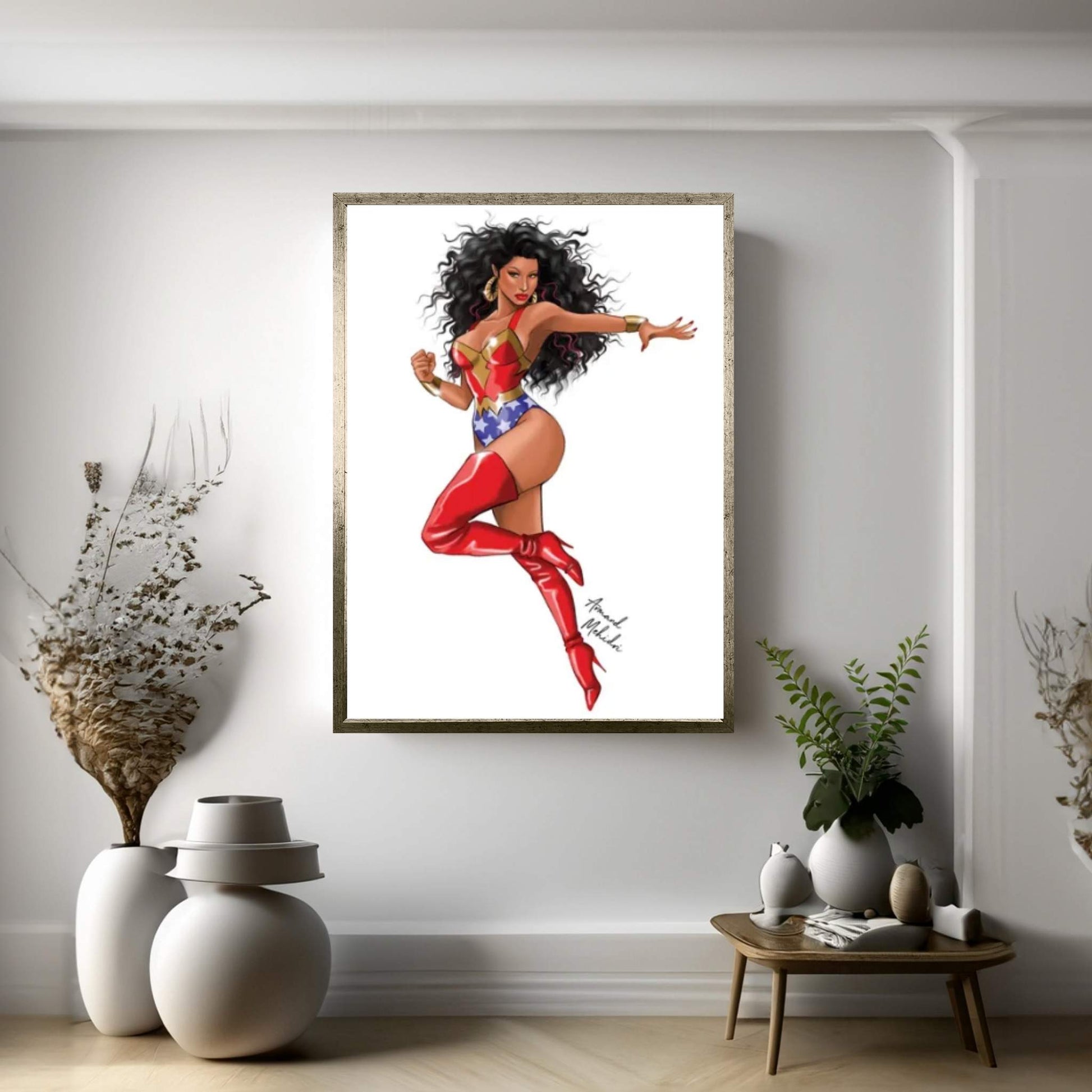 Nicki Minaj Canvas Wall Art - Y Canvas