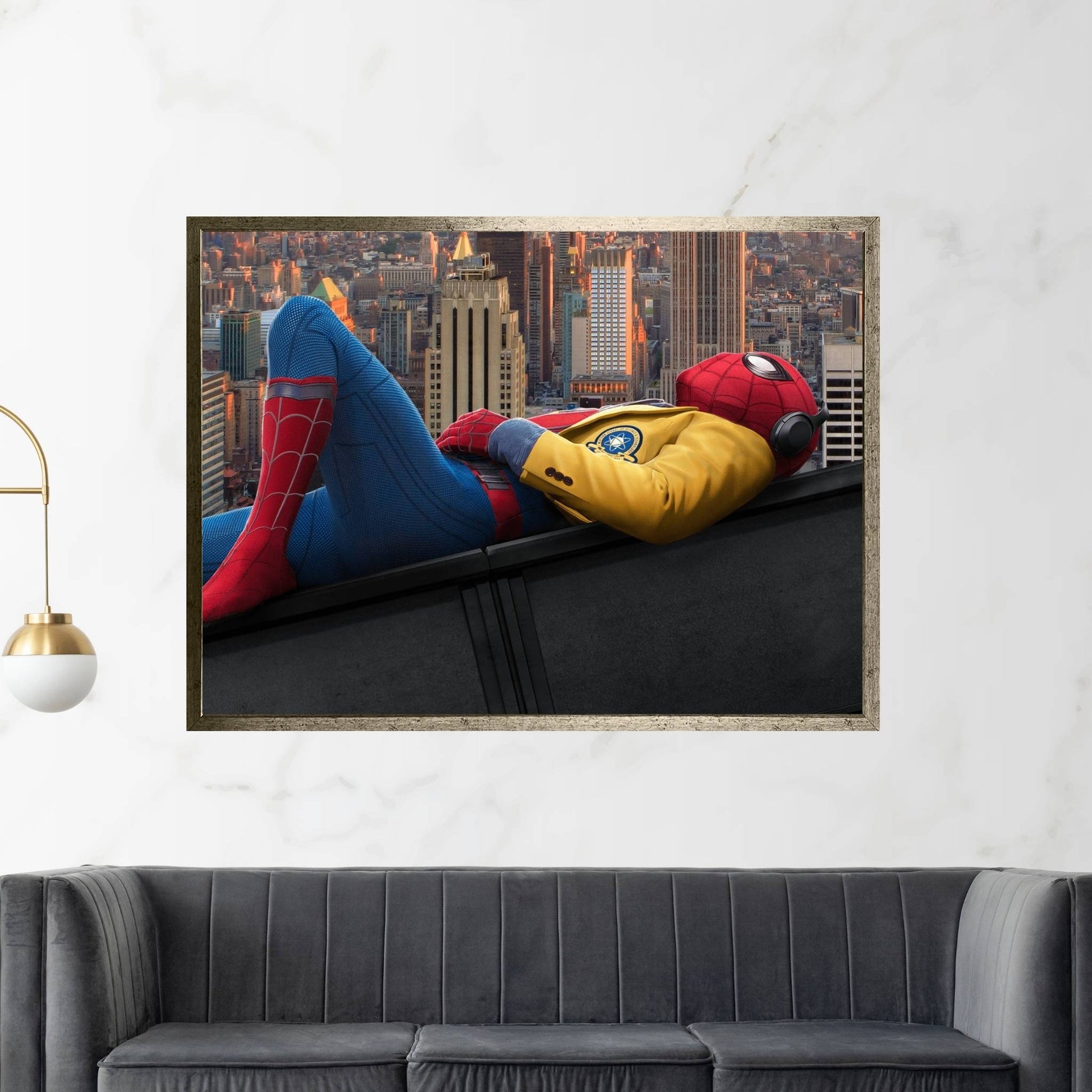 Spiderman Canvas Wall Art - Y Canvas