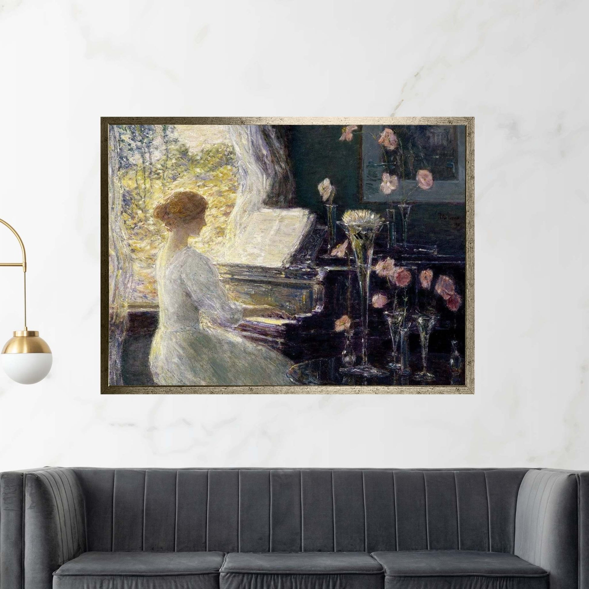 The Old Piano Canvas Wall Art - Y Canvas